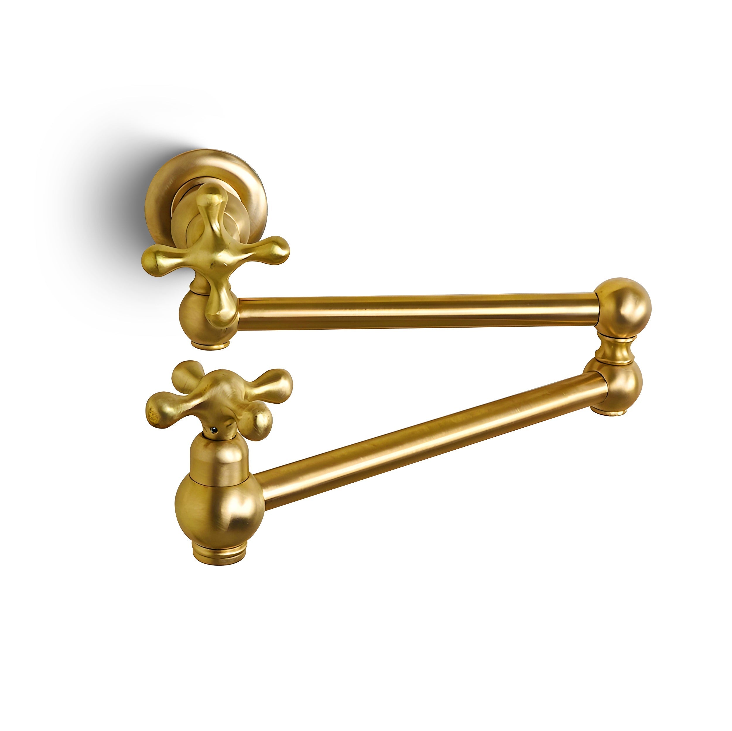 Unlacquered Brass Pot Filler Faucet
