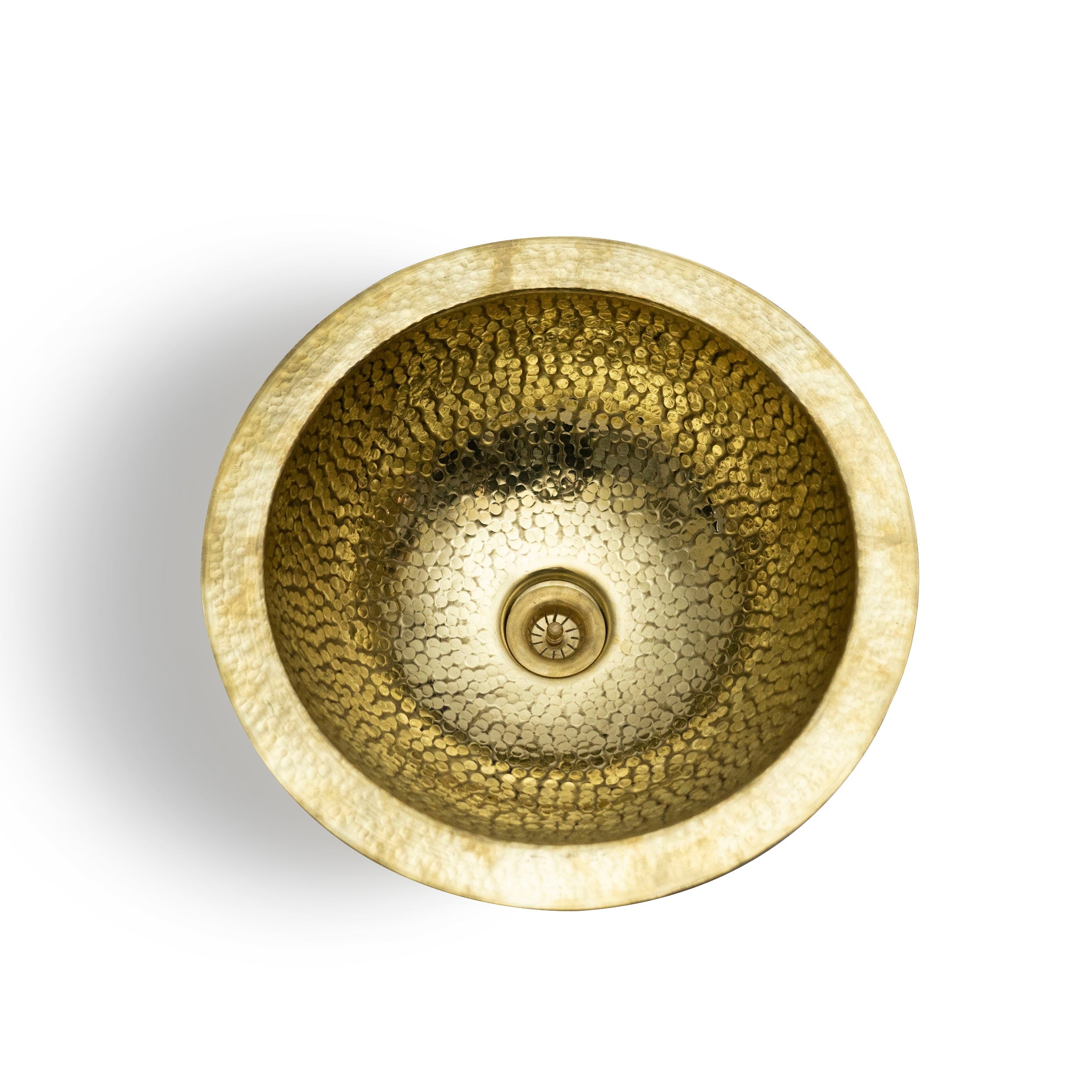 Hand-Hammered Brass Bar Sink
