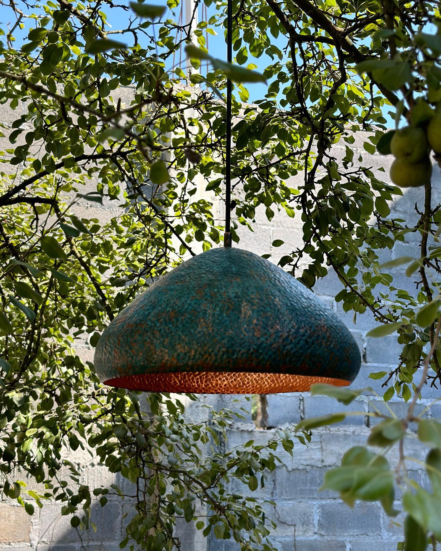 Vintage Patina Pendant Lamp