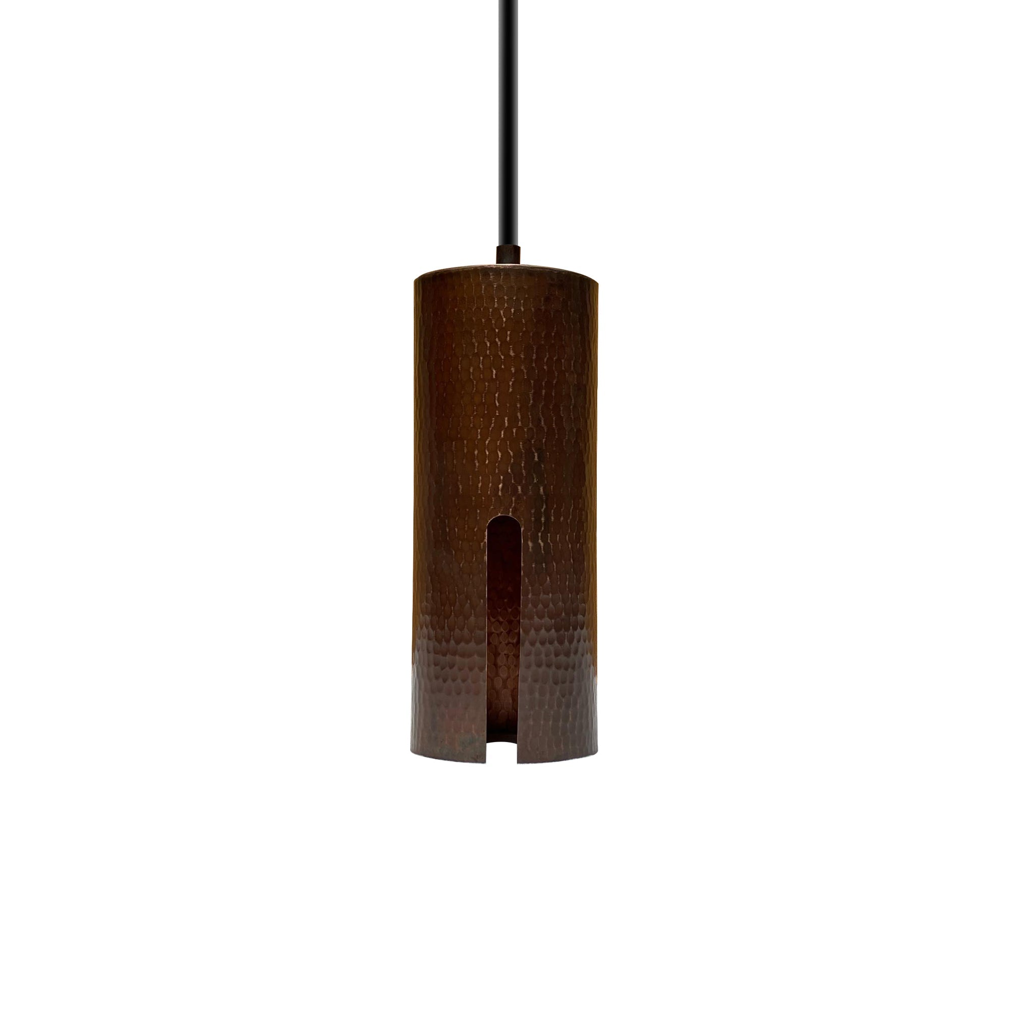 Aged Copper Pendant Light