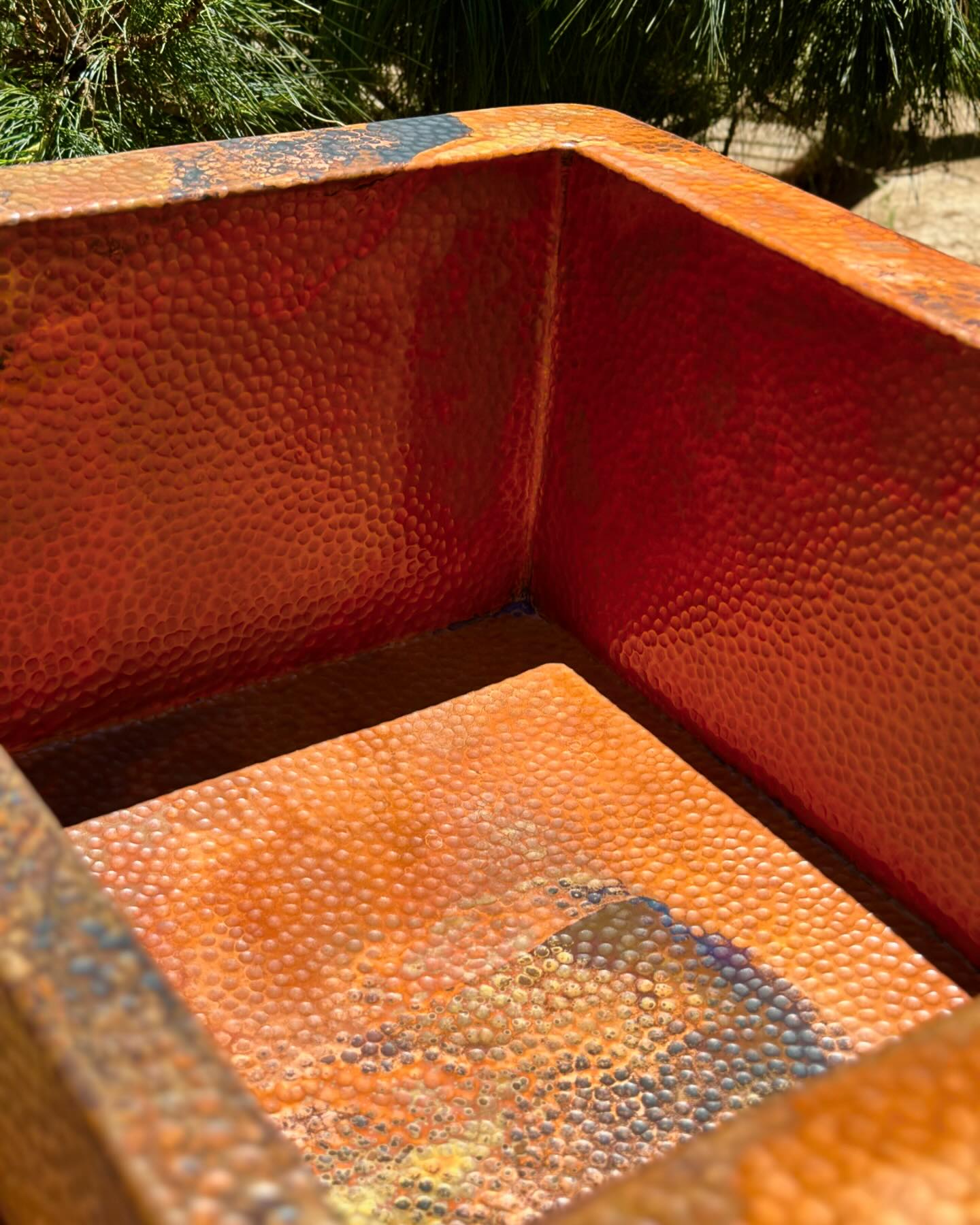 Antique Copper Farmhouse Sink