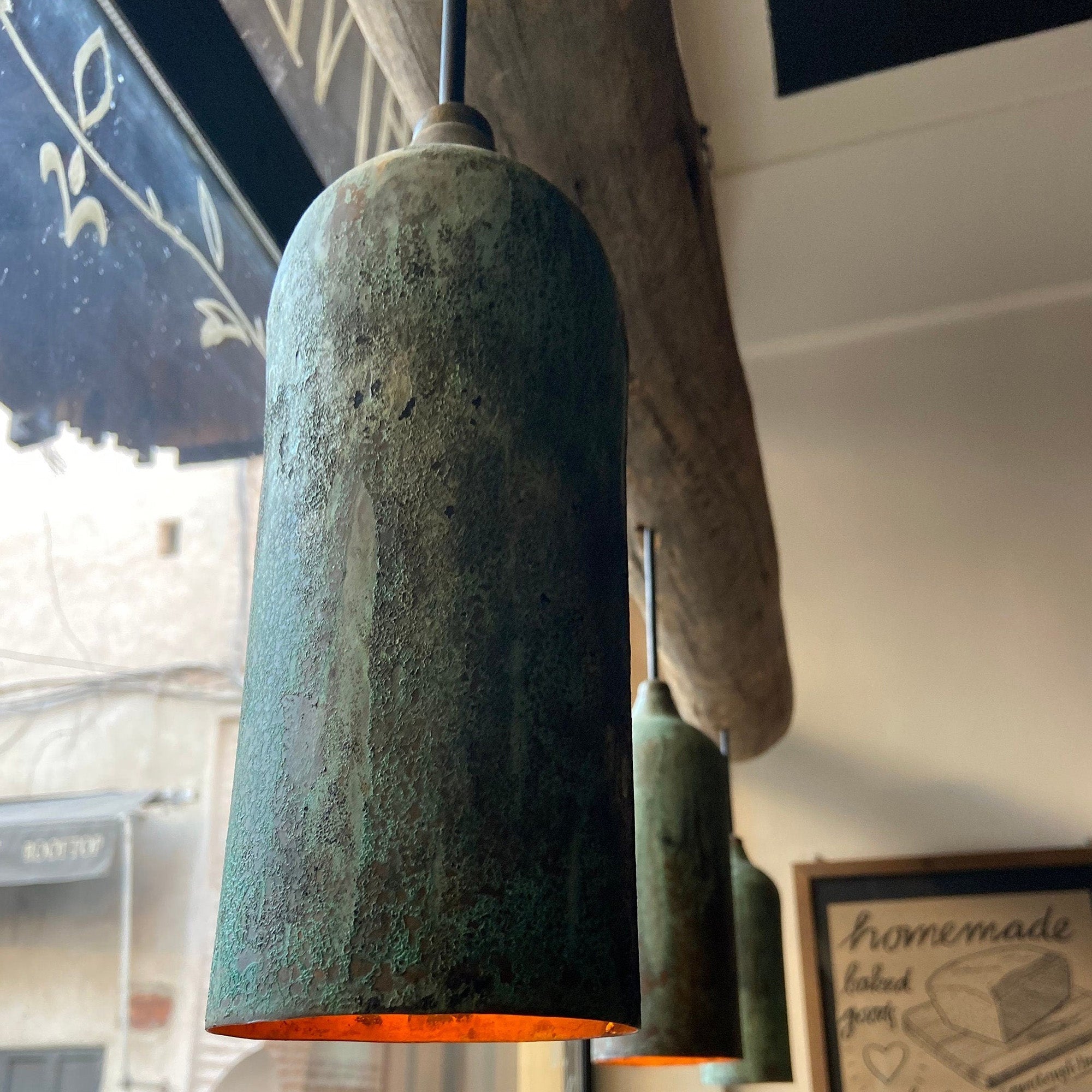 Vintage Copper Light Fixture