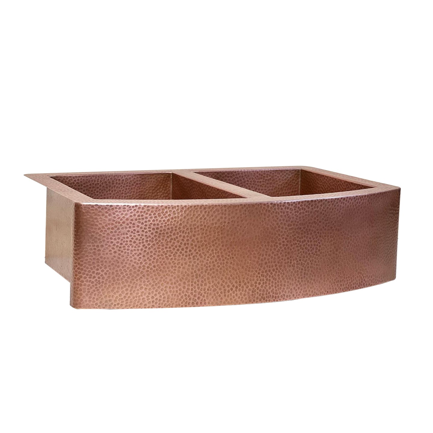 Copper Double Basin Farmhouse Sink
