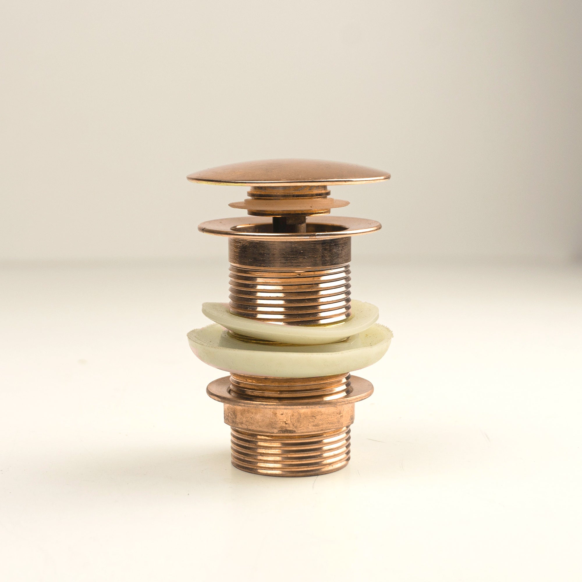 Copper Drain Pop-Up Sink
