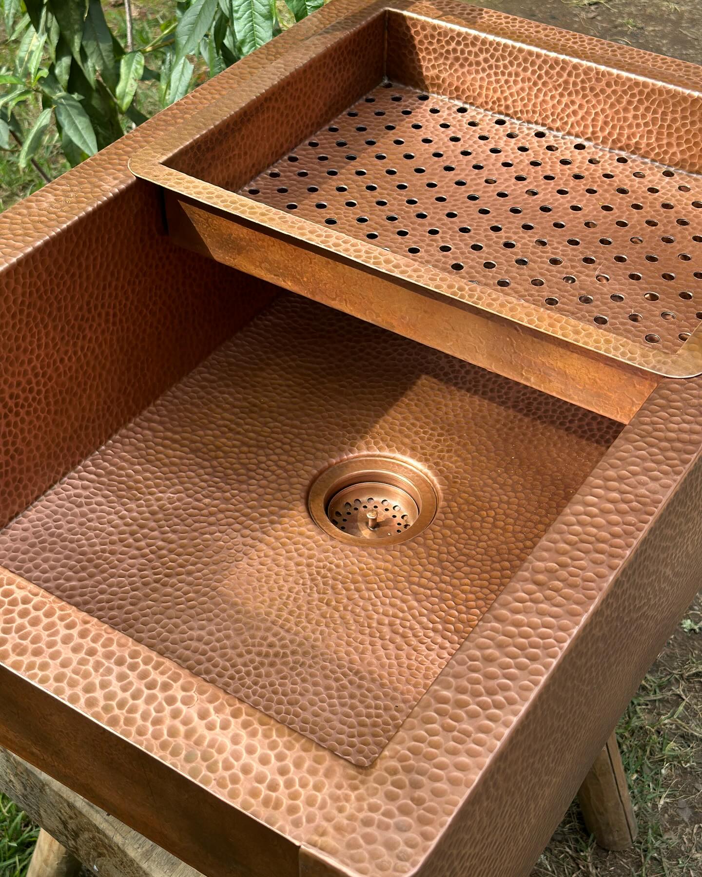 Copper Farmhouse Sink