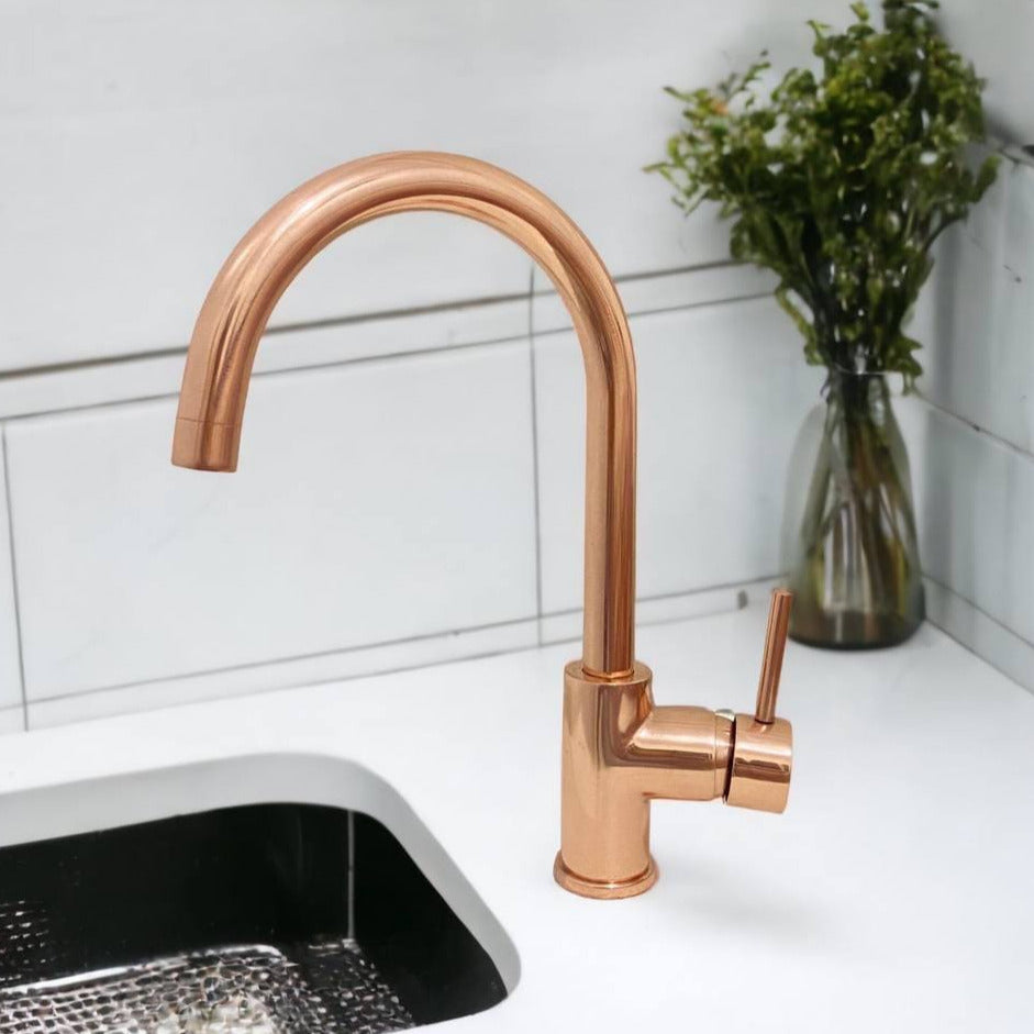 Copper Kitchen Mixer Tap