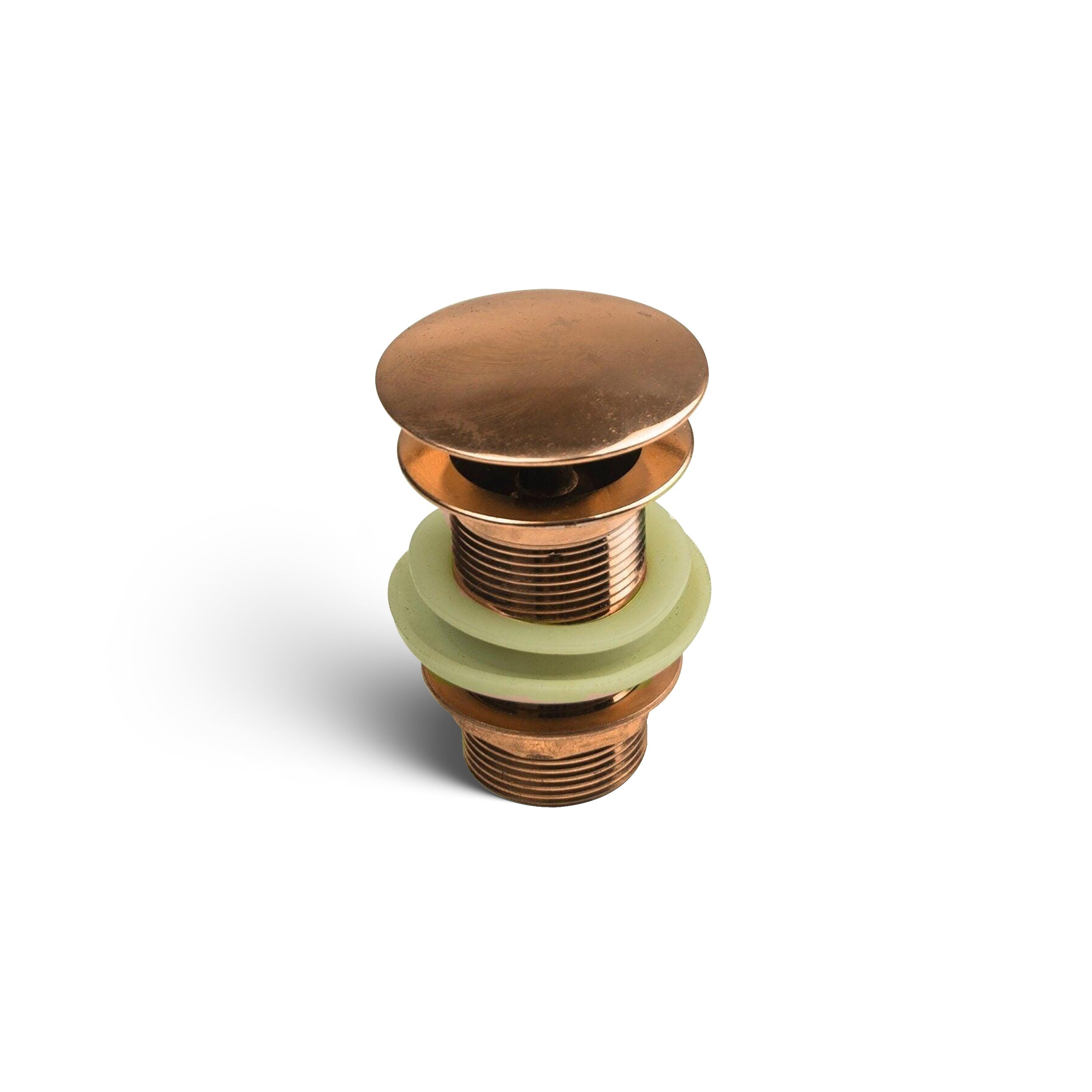 Copper Pop-Up Sink Drain,