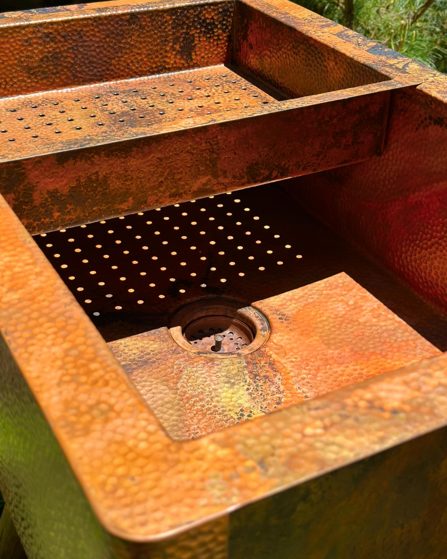 Custom Copper Kitchen Sink