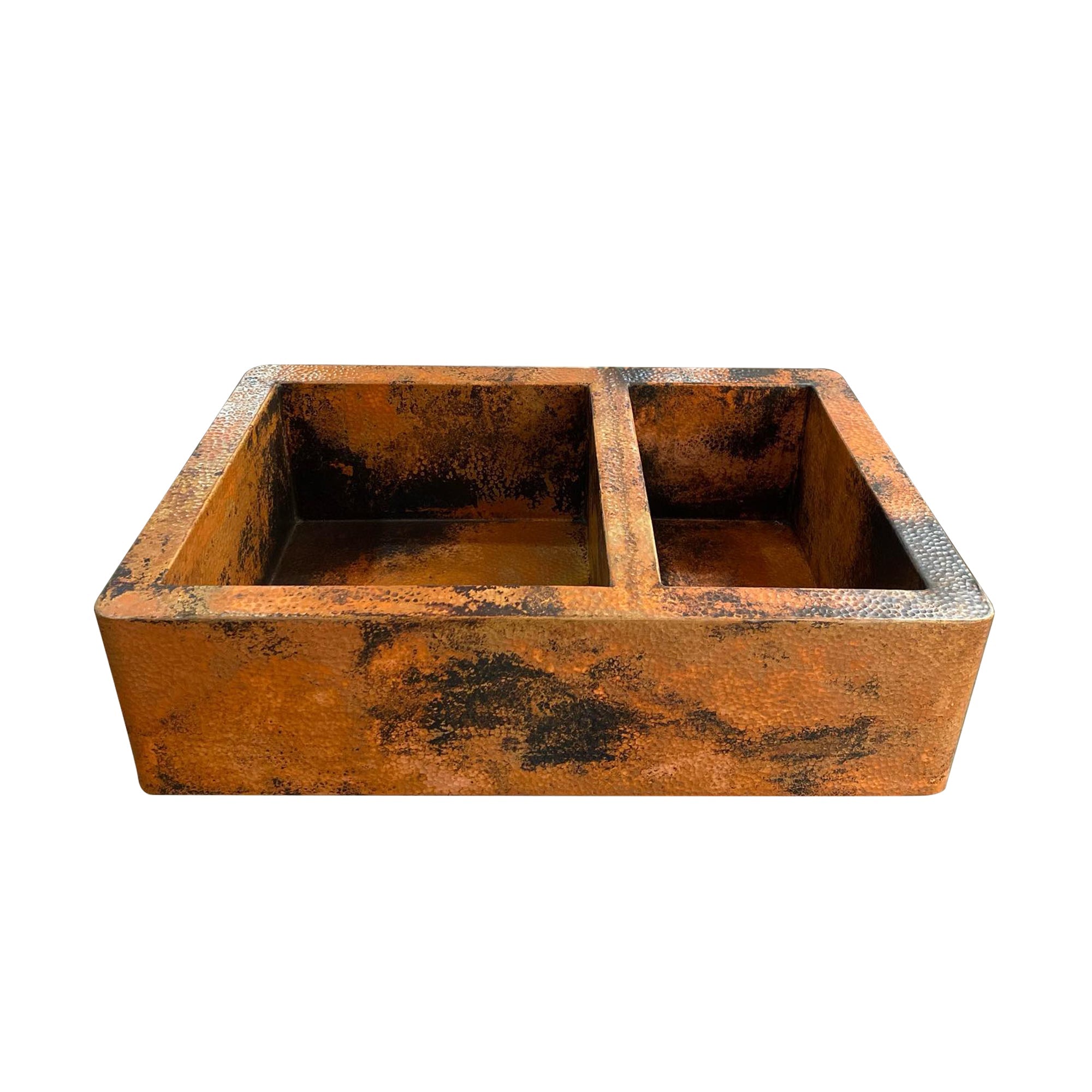 Double Bowl Copper Sink
