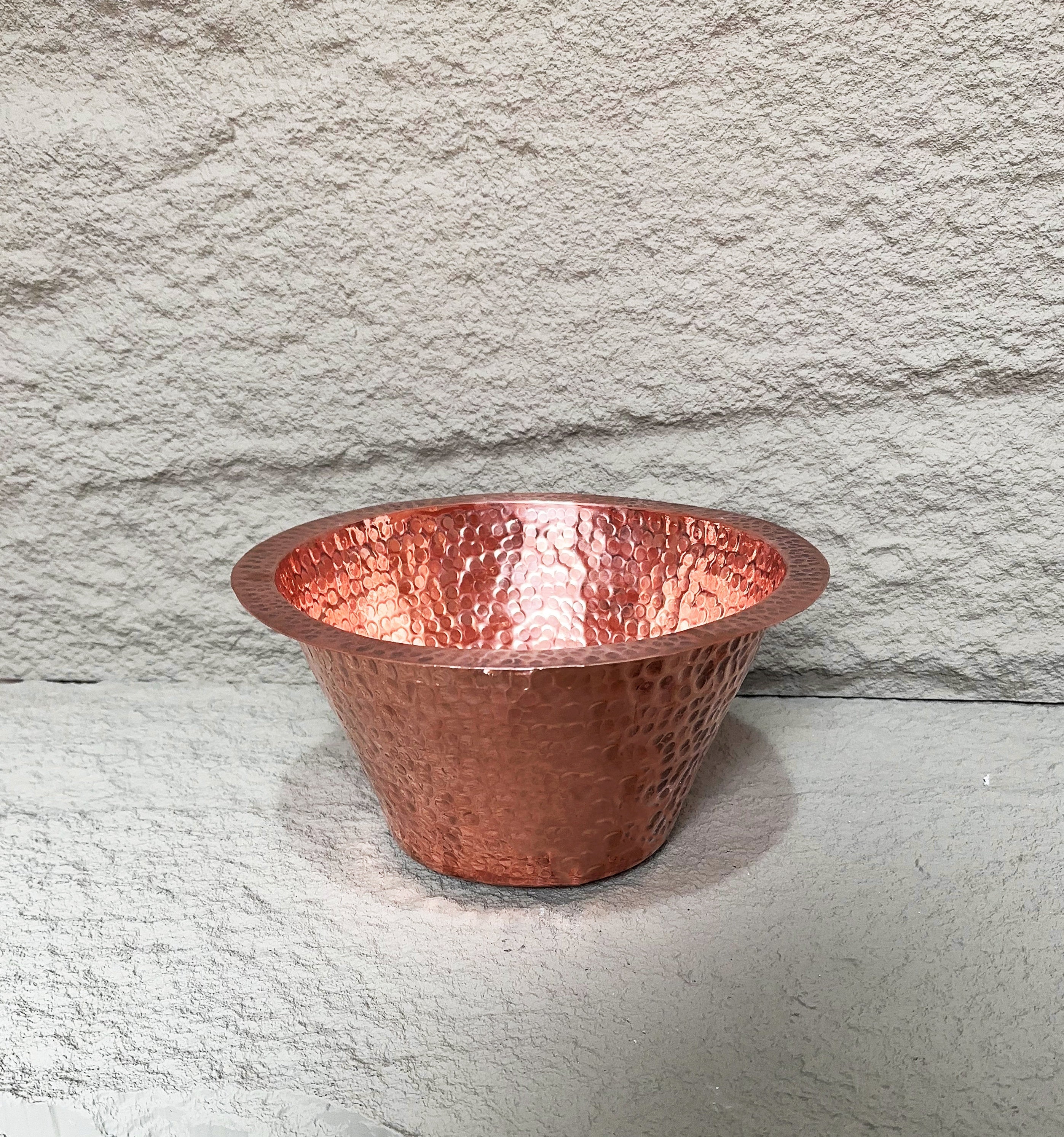 Drum-Style Copper Sink