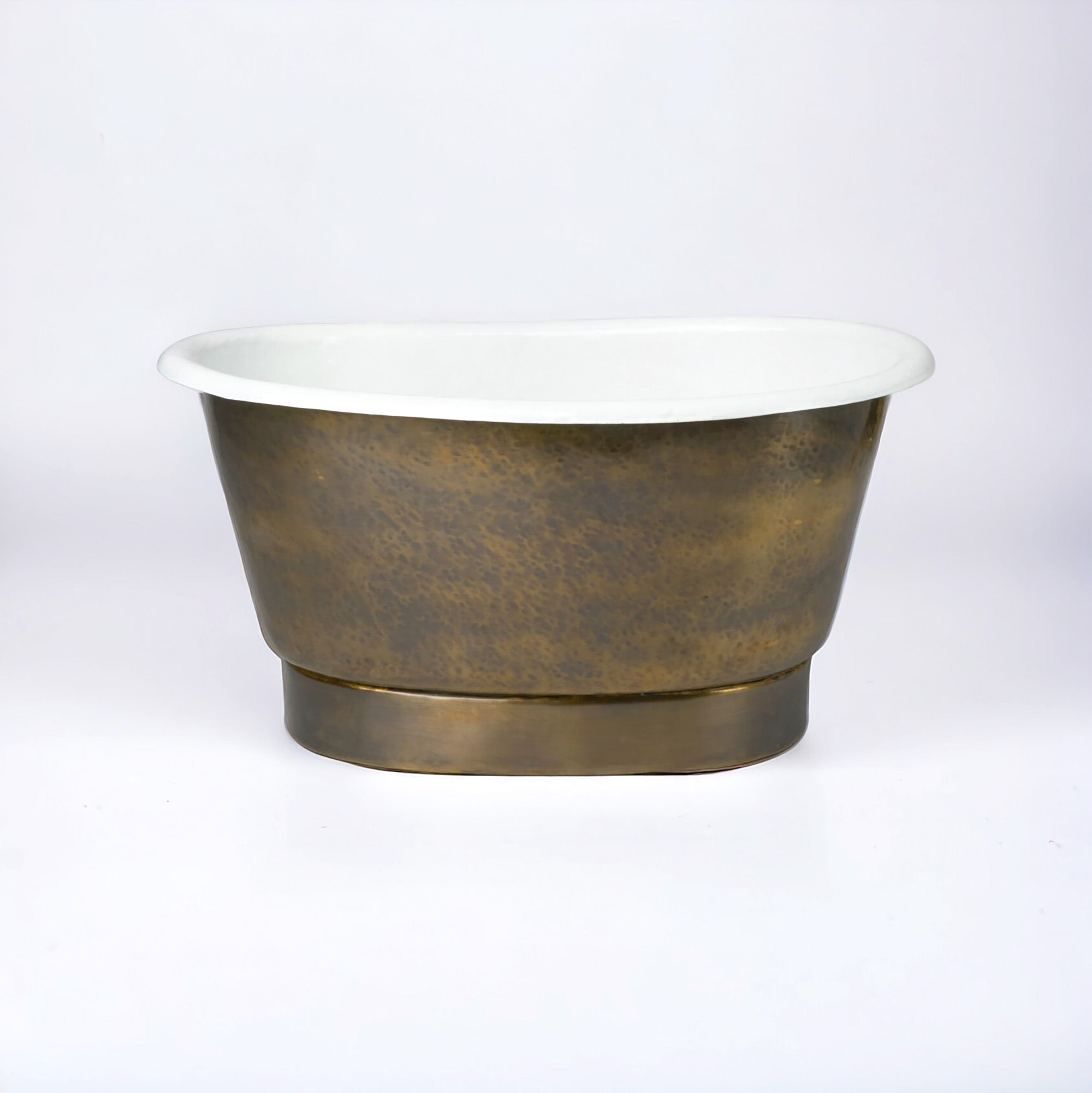 Freestanding Brass Vessel Sink

