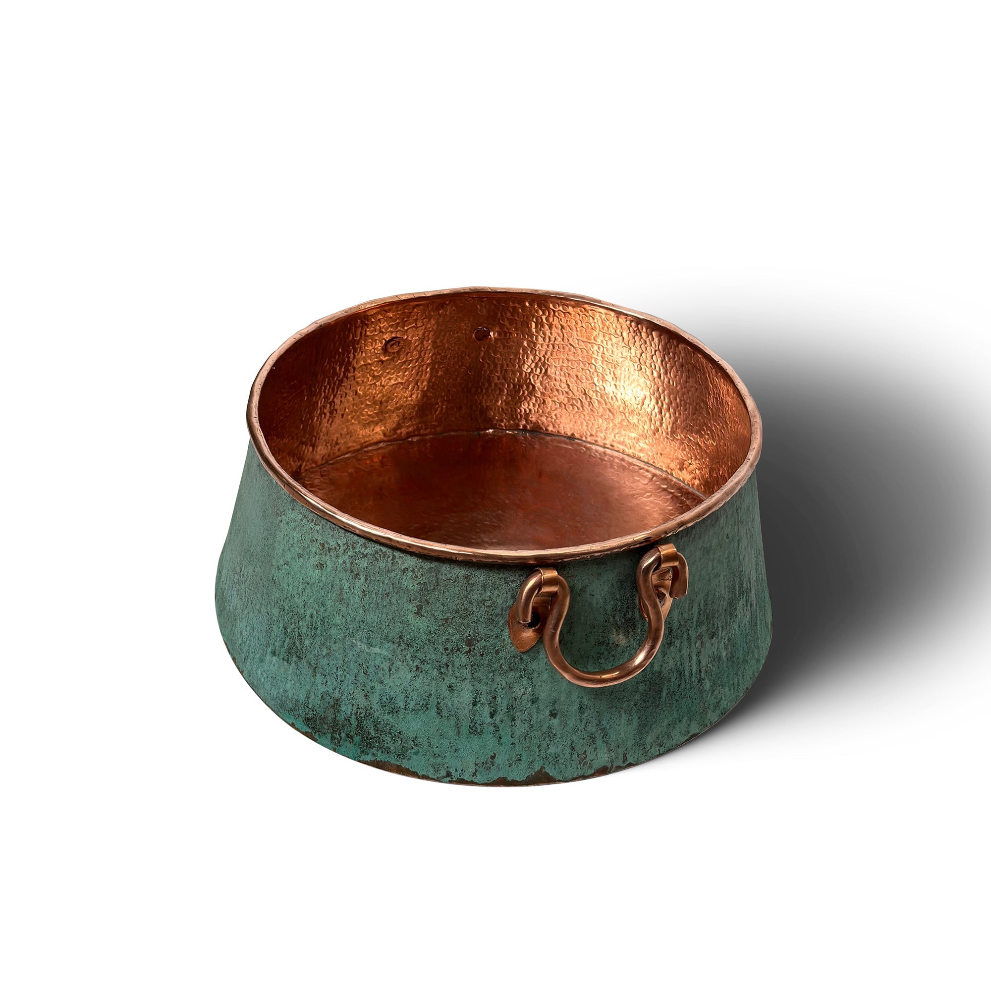 Green Patina Copper Sink
