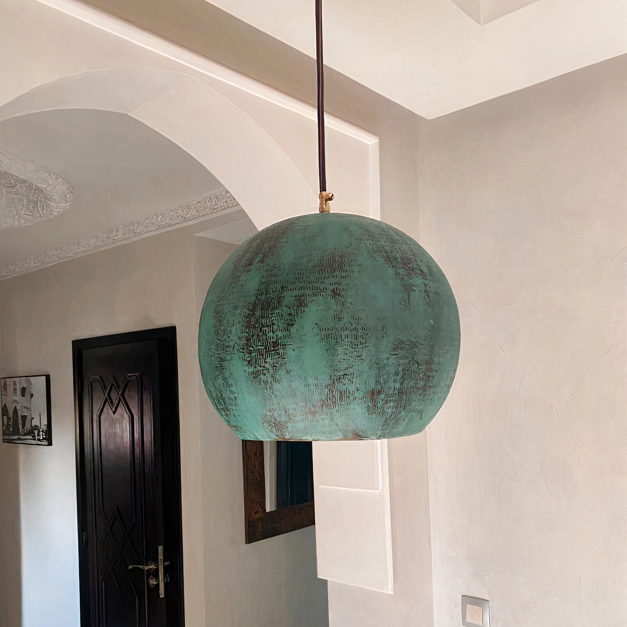 Industrial farmhouse pendant
