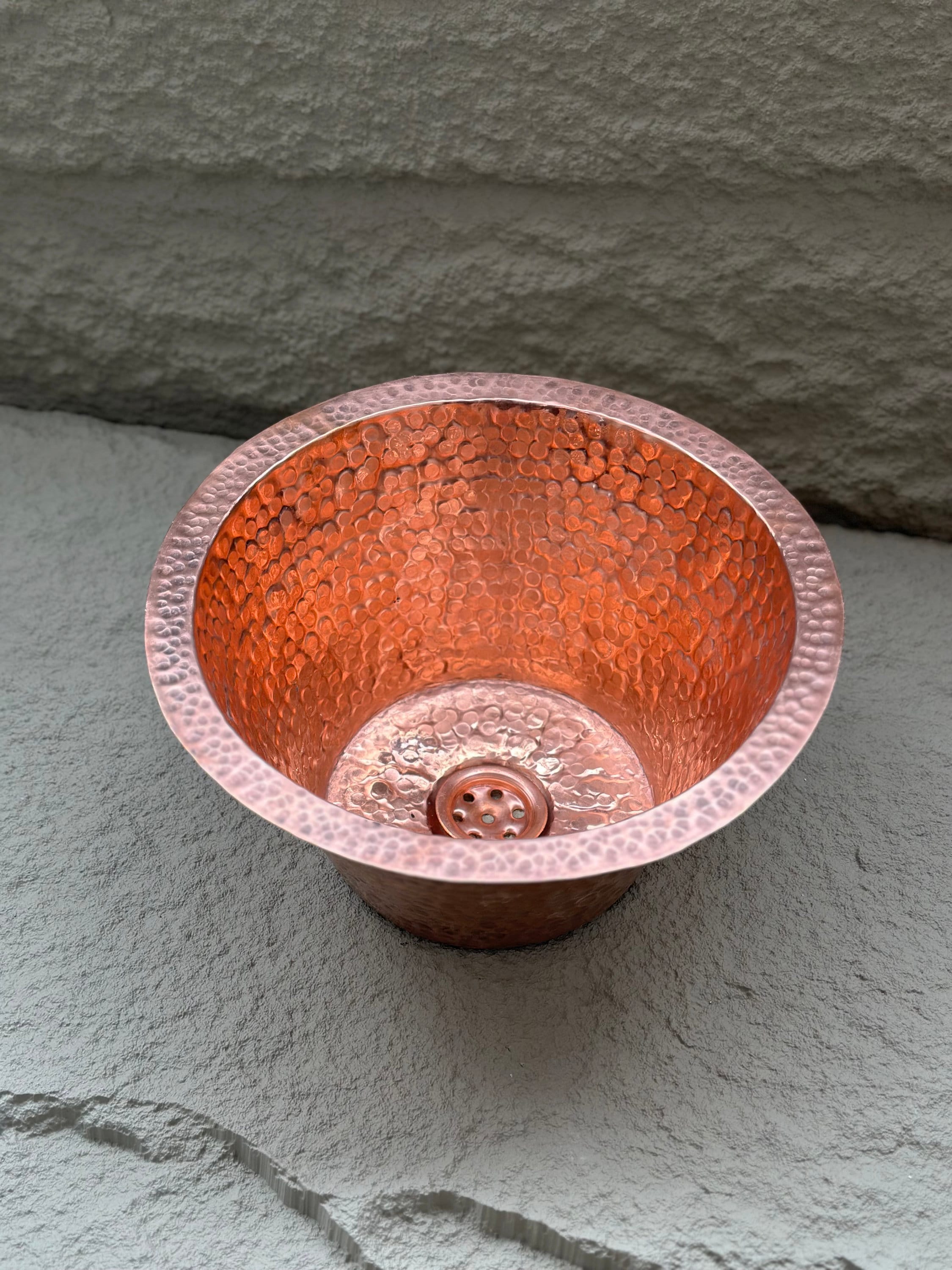 Hammered Copper Sink