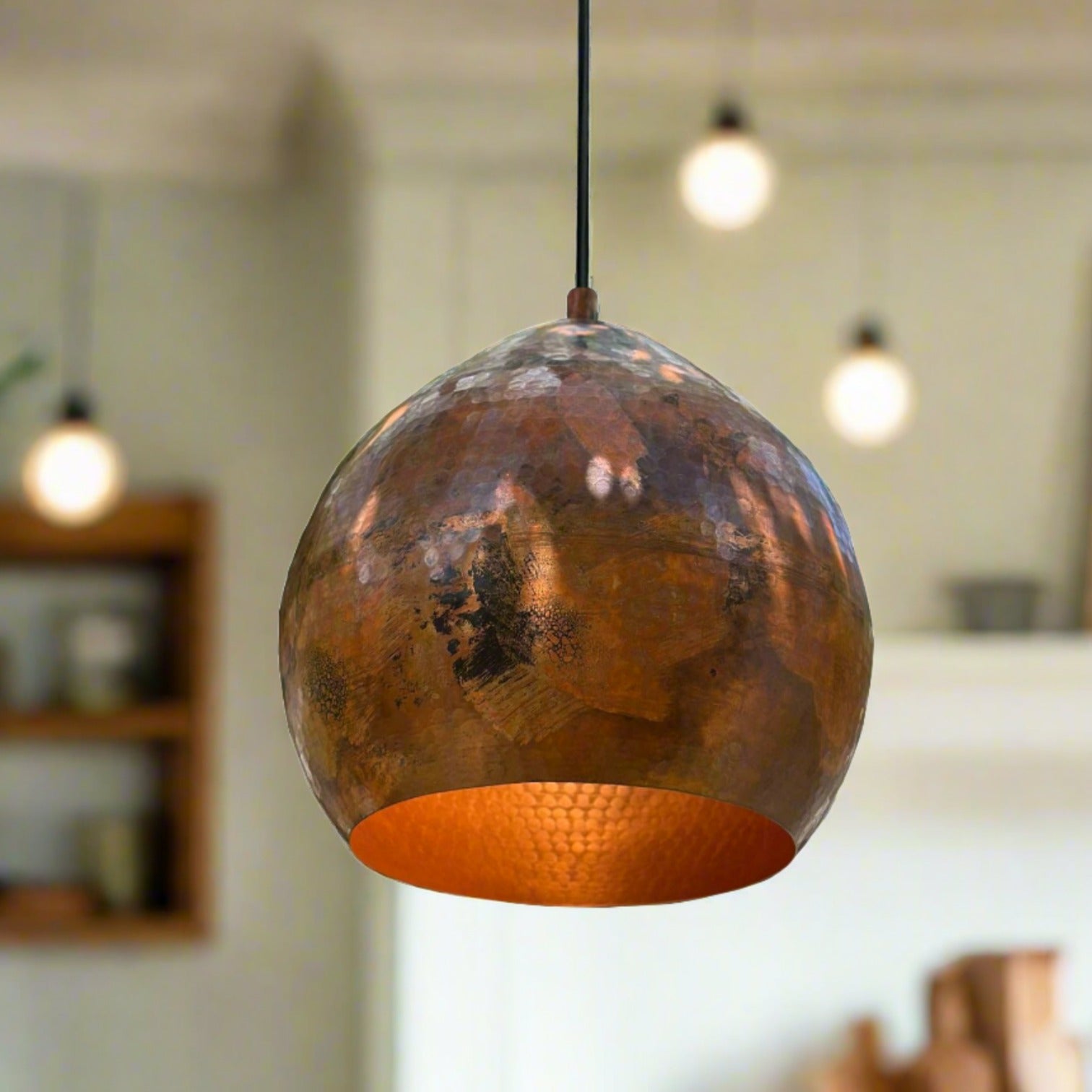 Handcrafted Copper Lighting