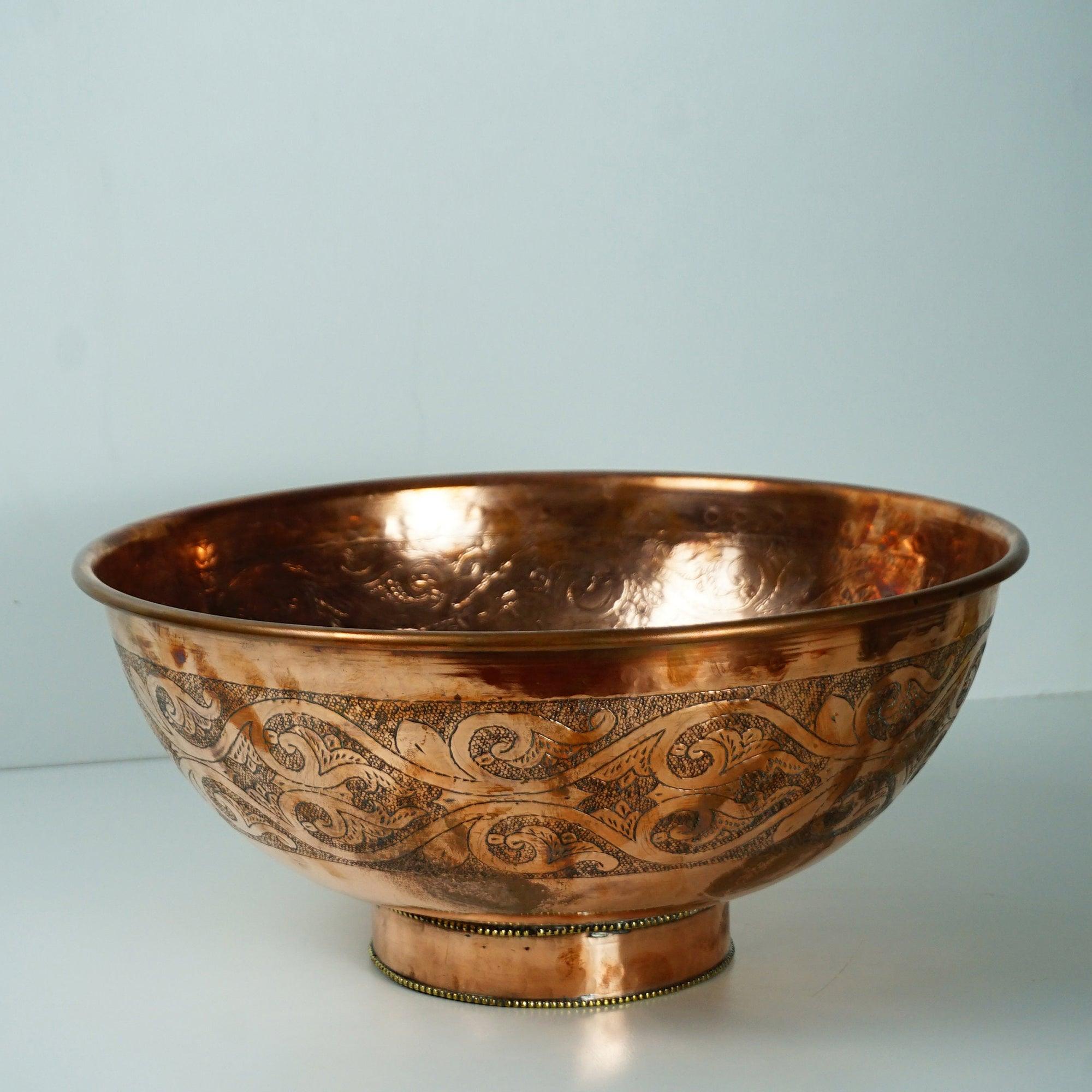 Handcrafted Copper Bathroom Sink
