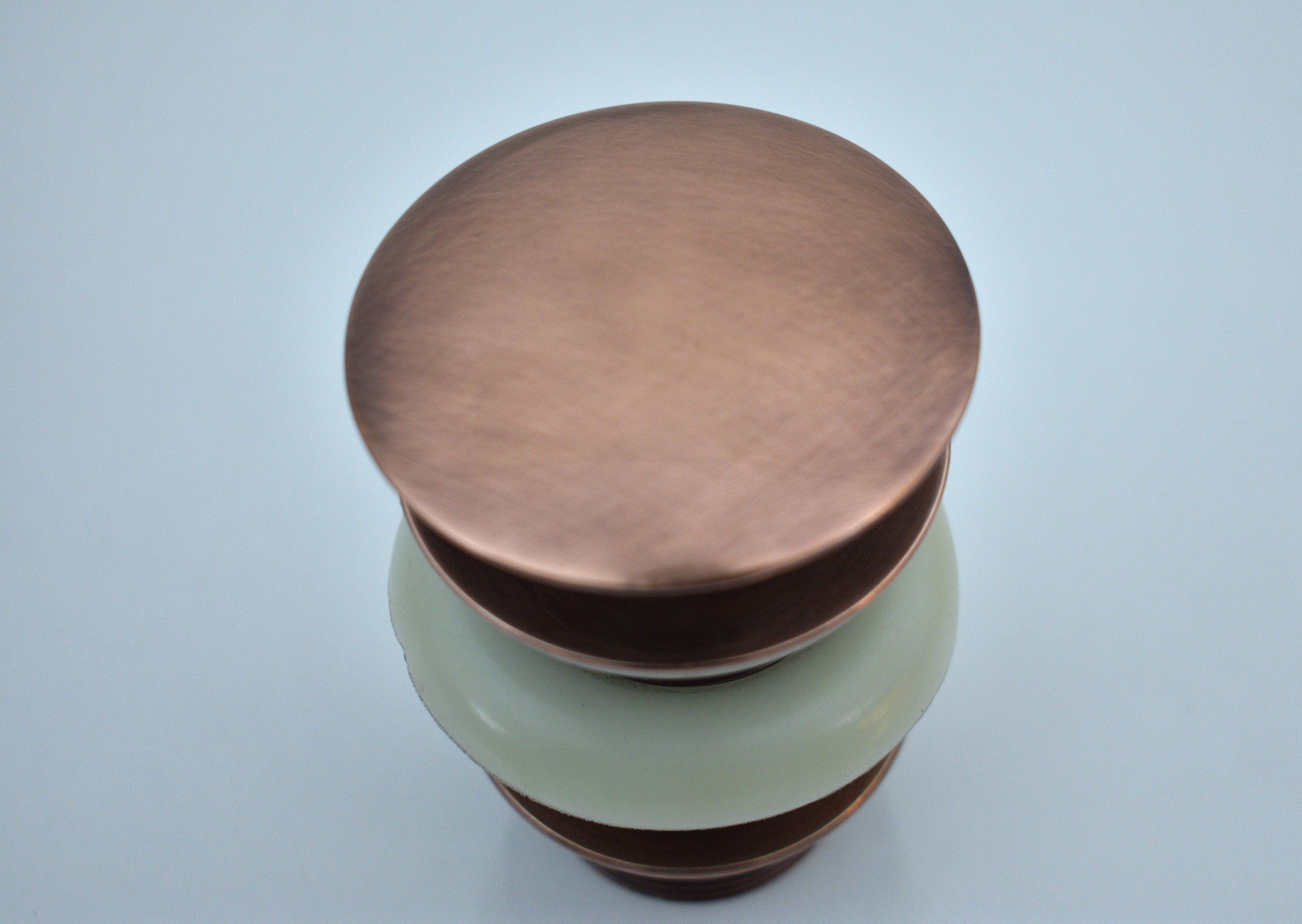 Handmade Brass Drain, Vintage Copper Sink Drain