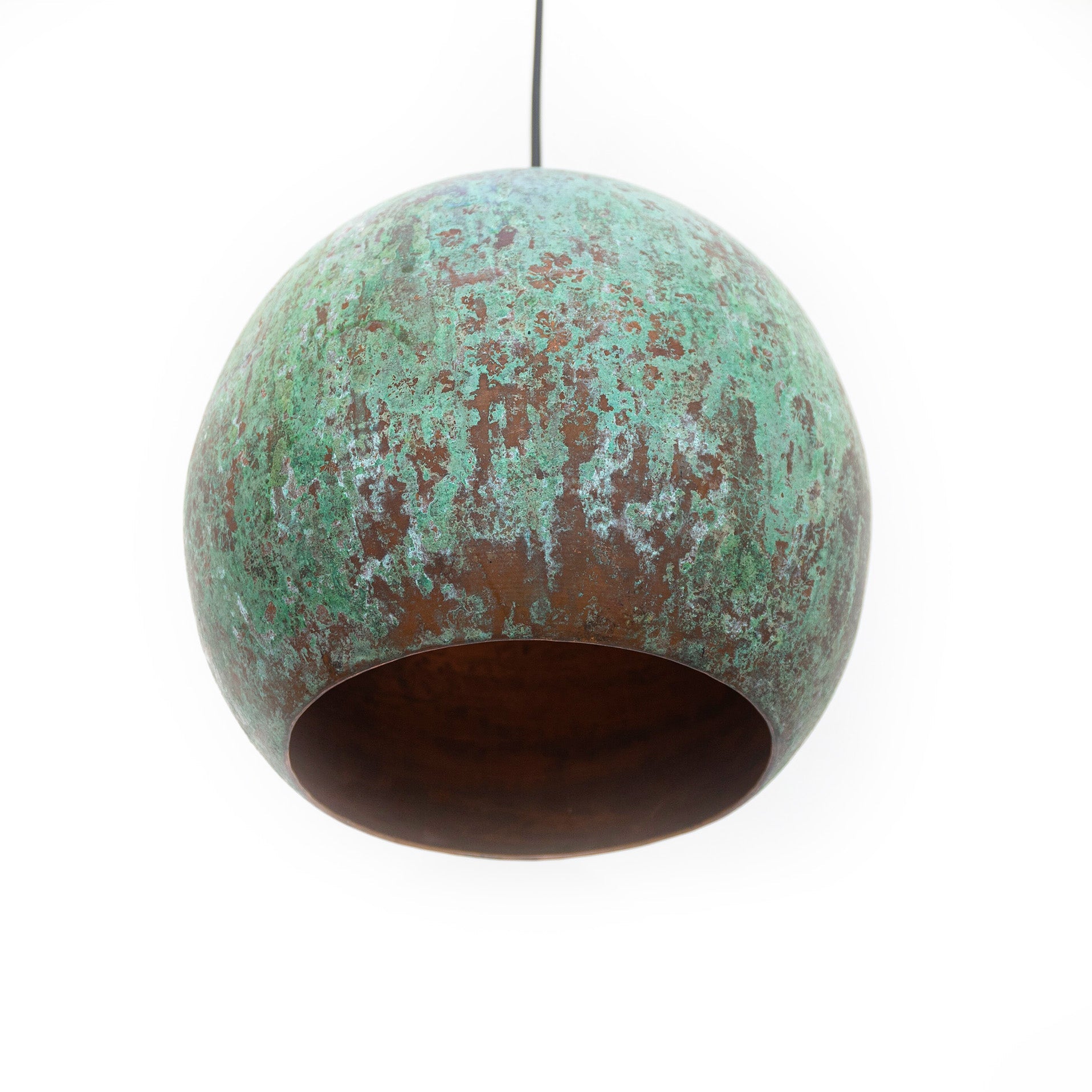 Hardwired Copper Pendant Light
