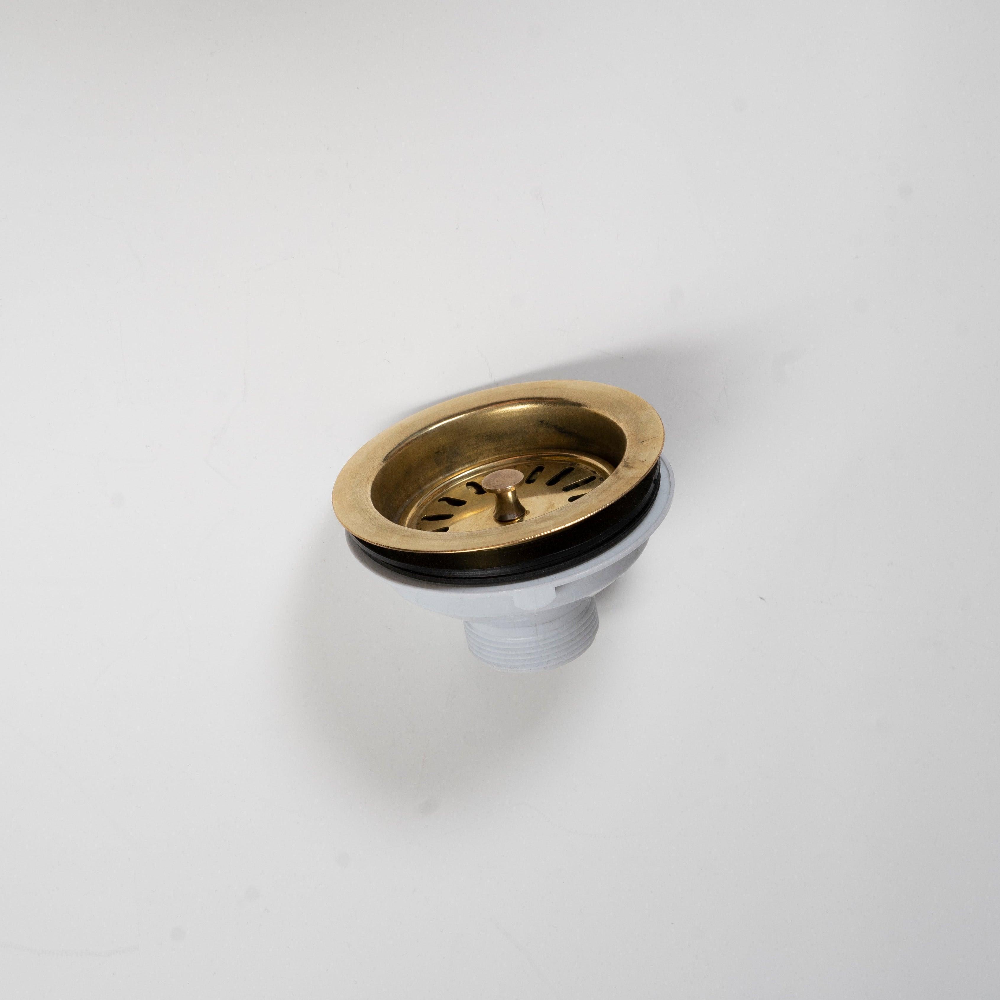 Kitchen Sink Drain in Copper