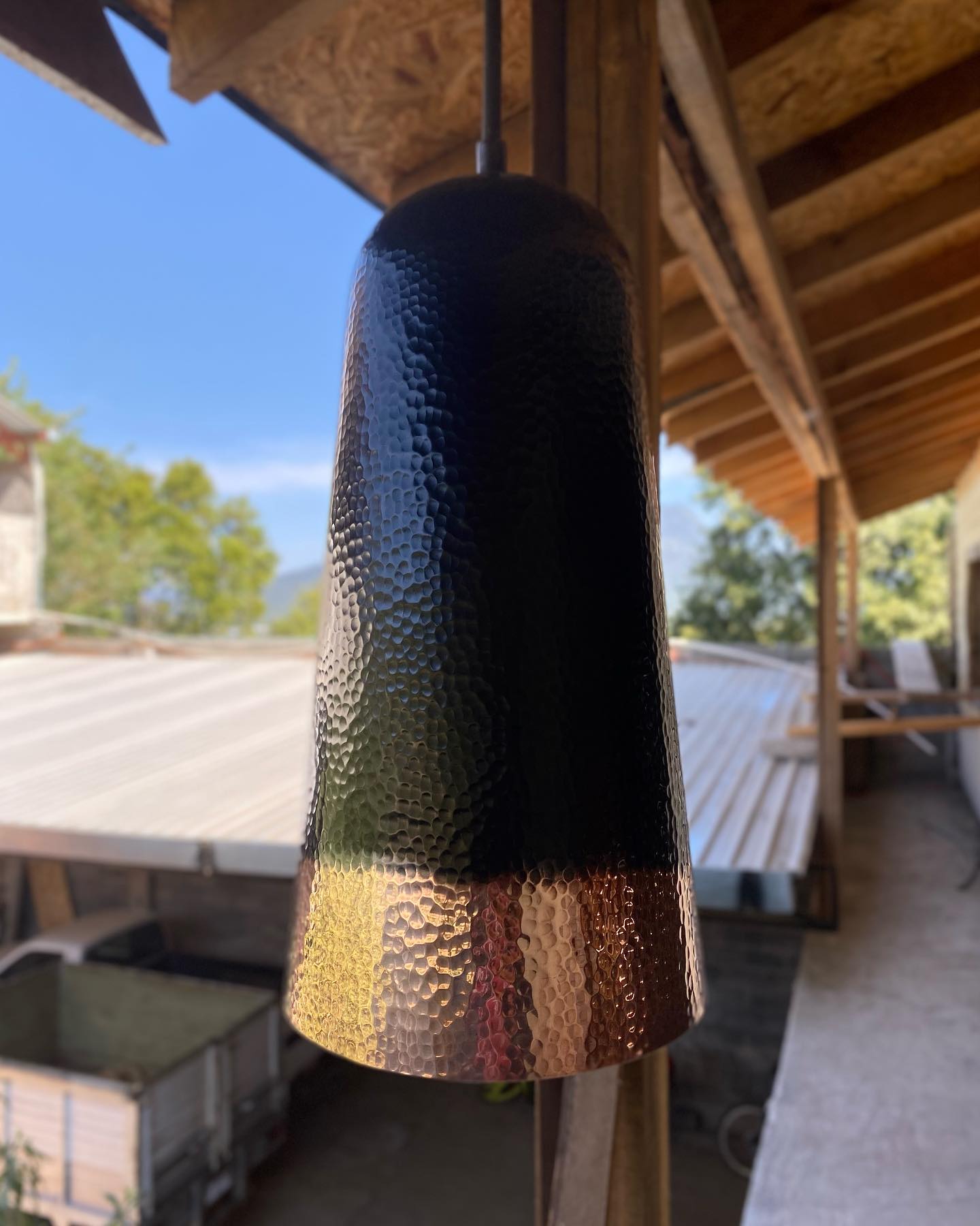 Ombre Hanging Light