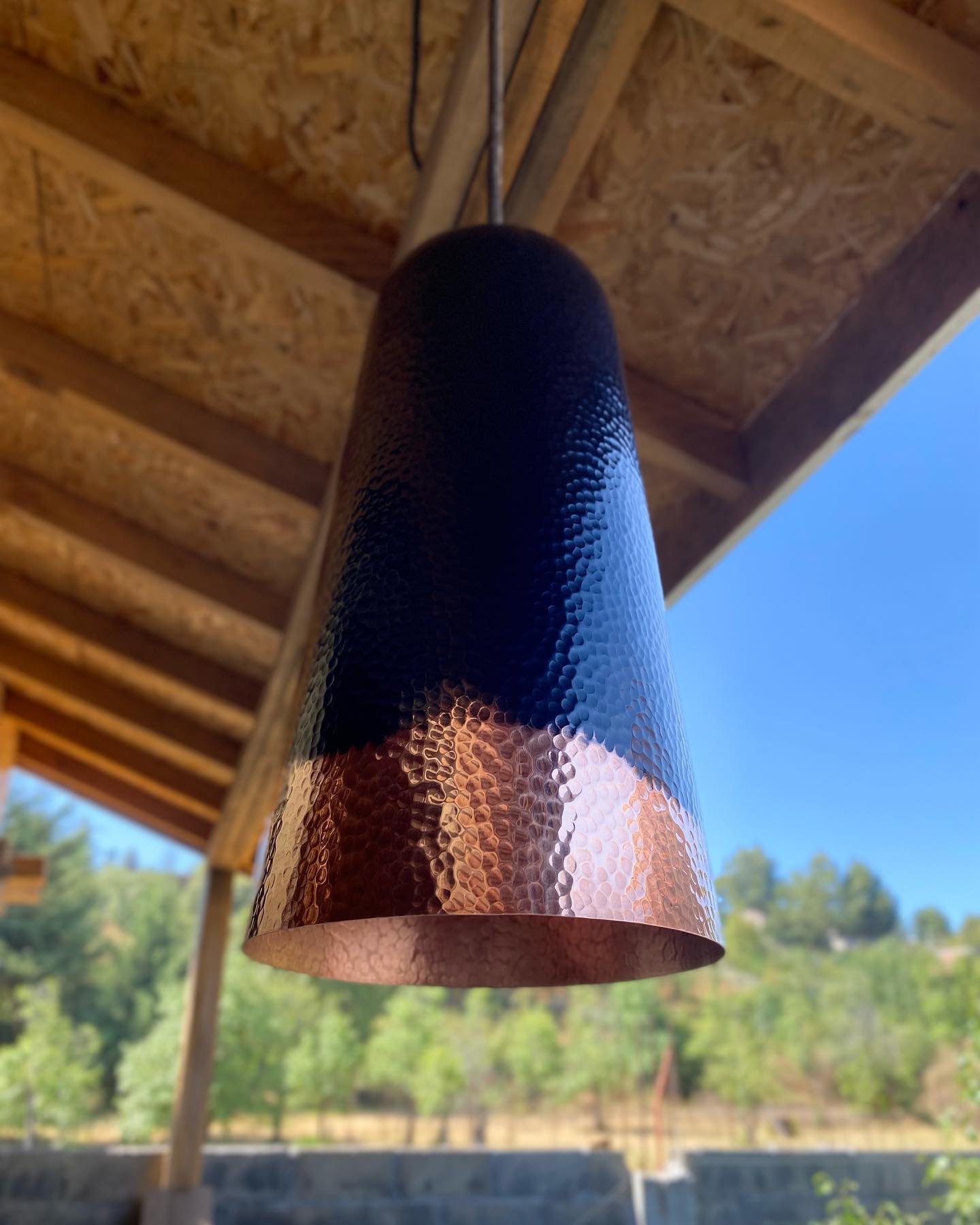 Copper Kitchen Island Light