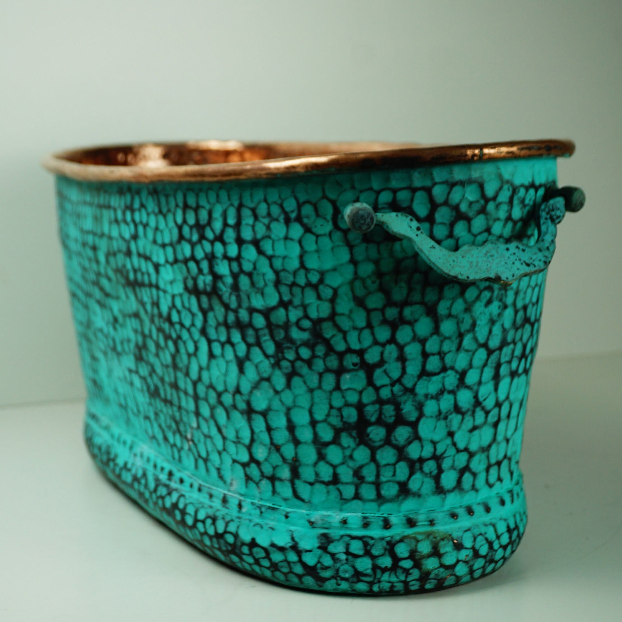 Rustic Copper Drink Cooler