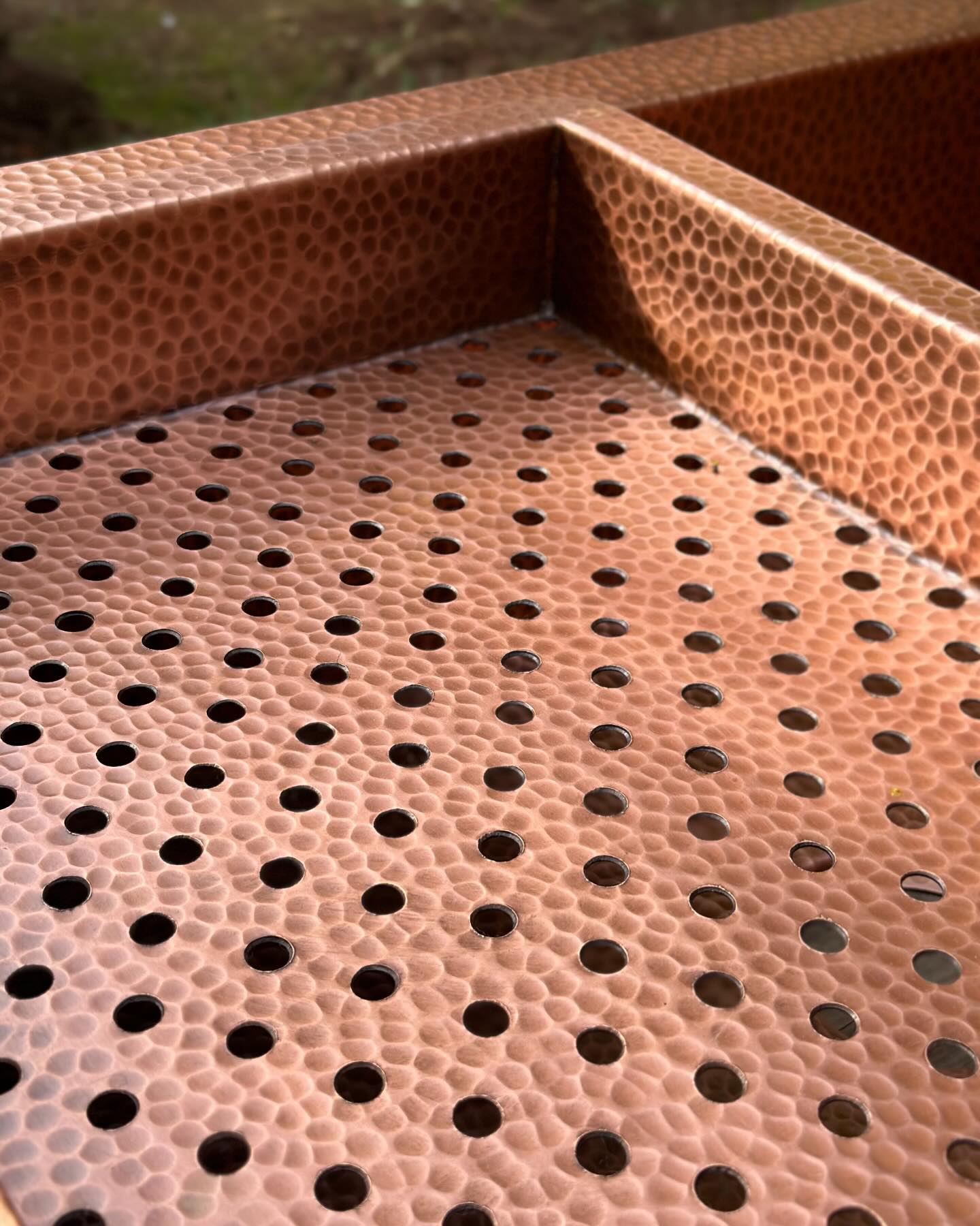 Large Copper Apron Sink