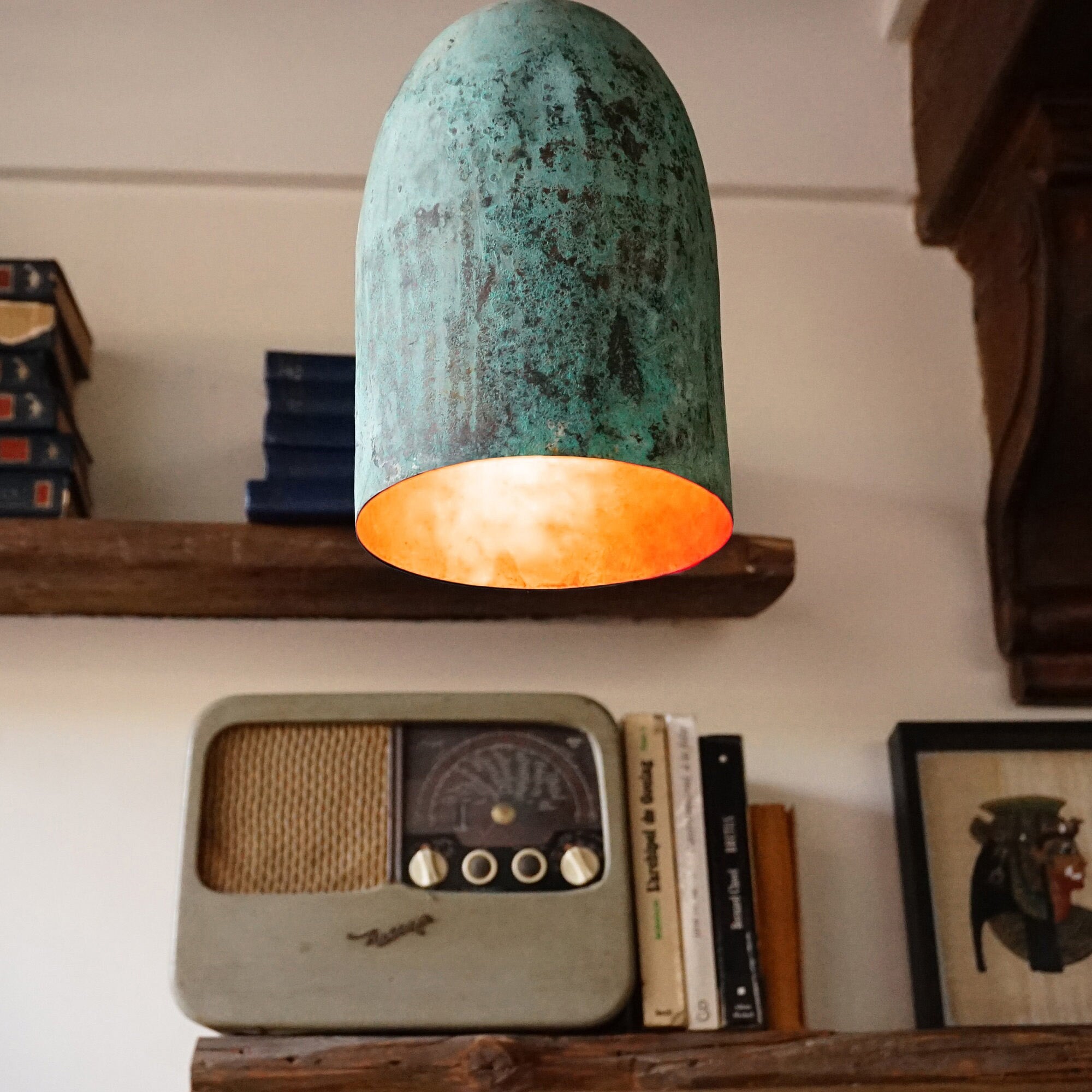 Handmade Copper Ceiling Lamp