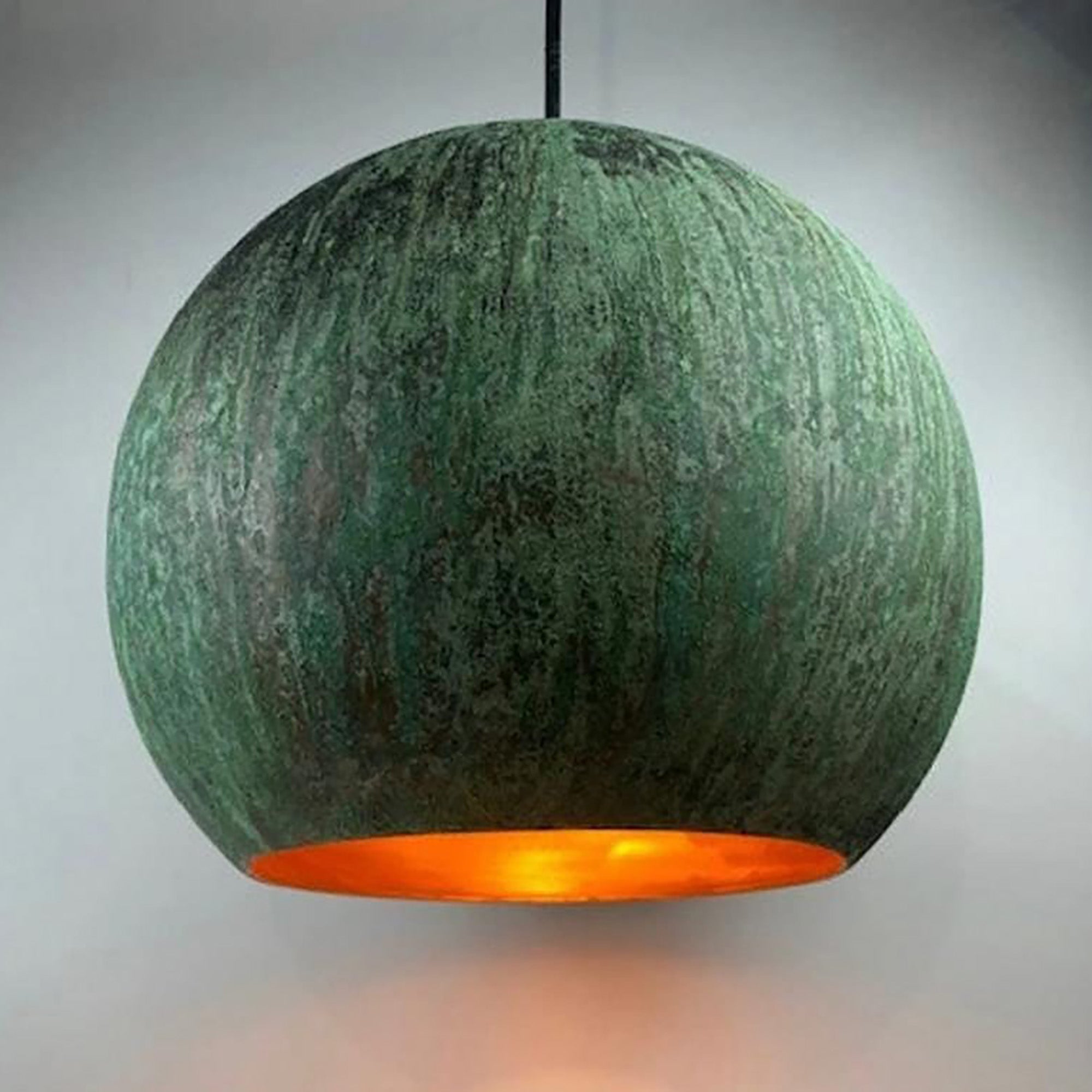 Industrial Copper Light Fixture