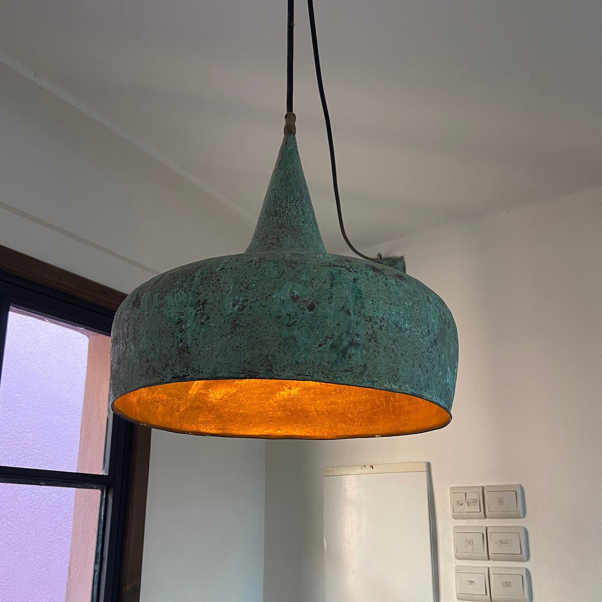 Copper Kitchen Island Pendant Light