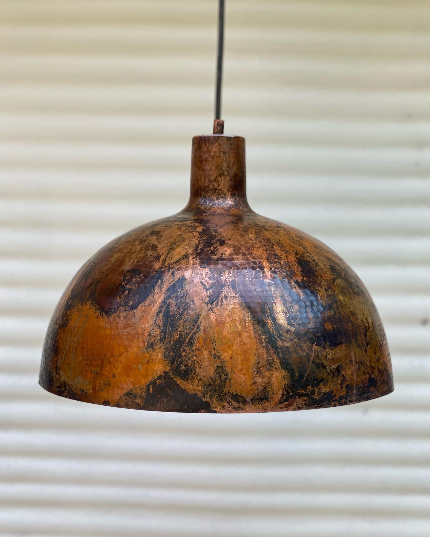 Rustic Hanging Light – Copper Farmhouse Pendant Lighting