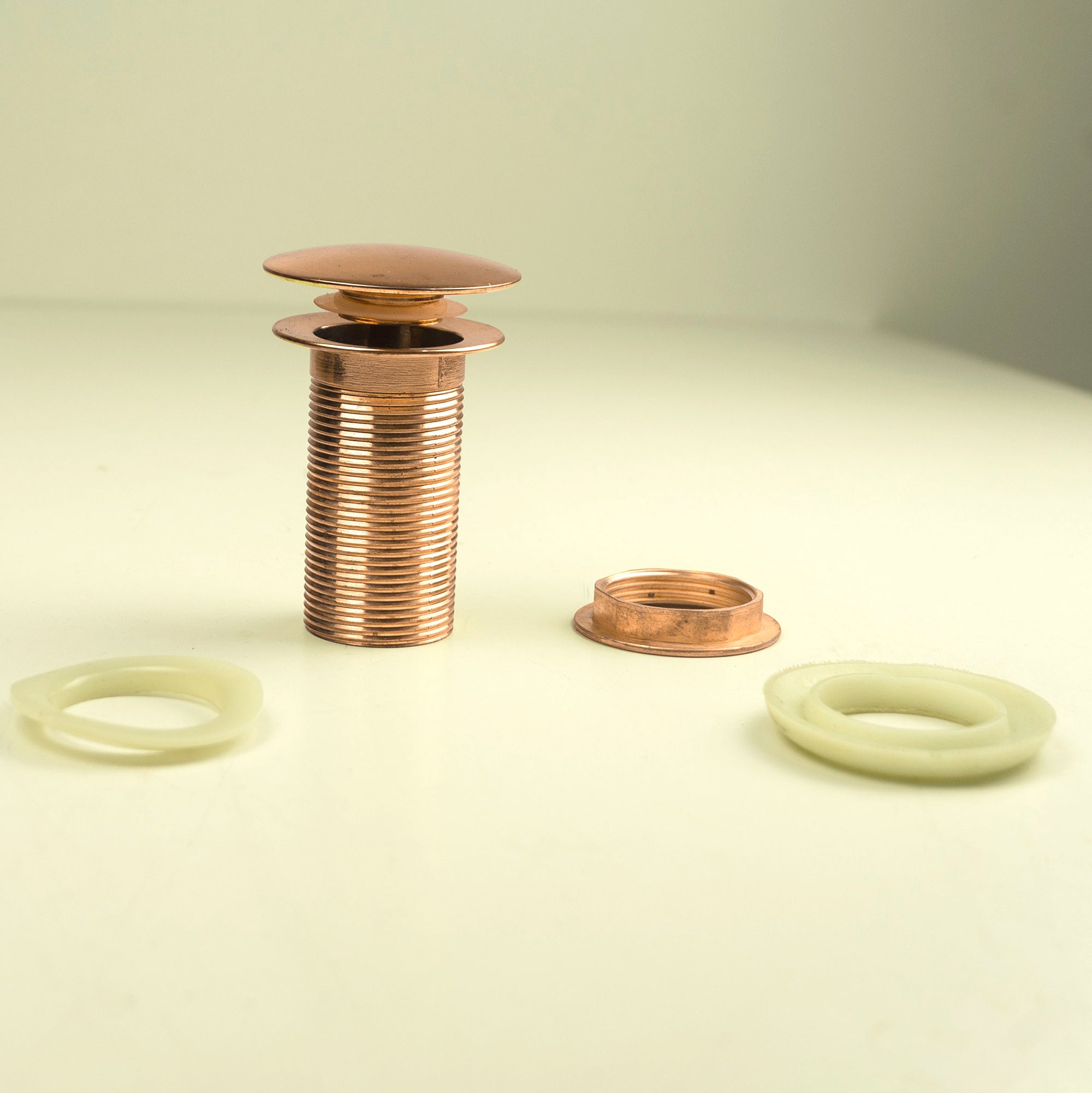Push Button Sink Drain
