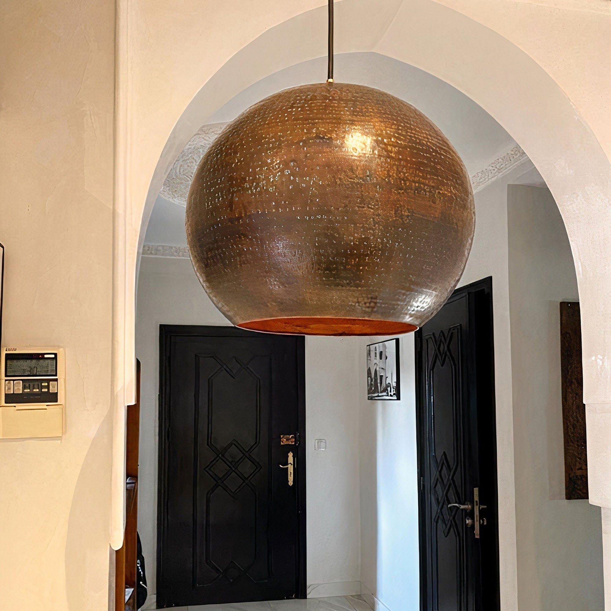 Island Copper Pendant Light