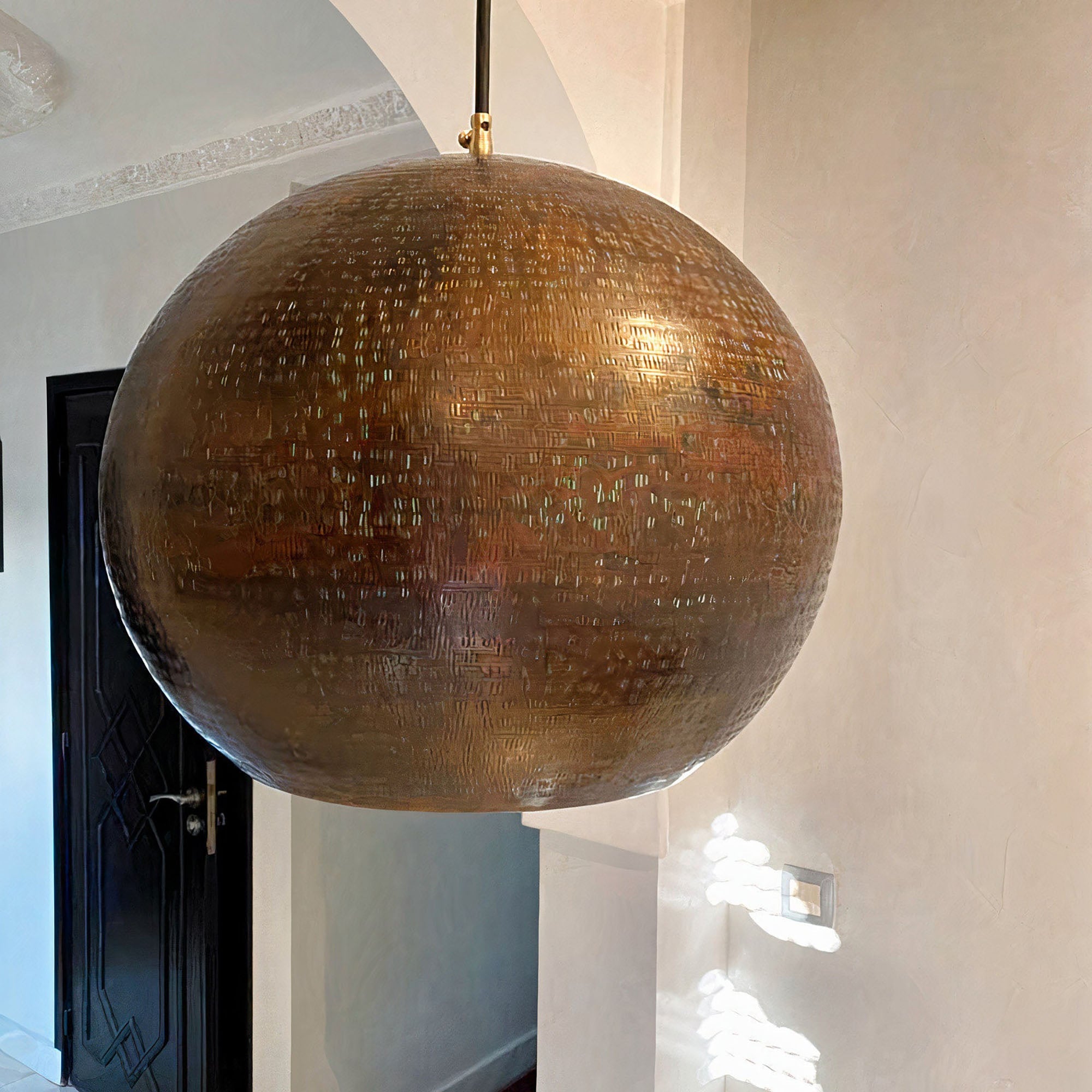  Rustic Copper Pendant Light