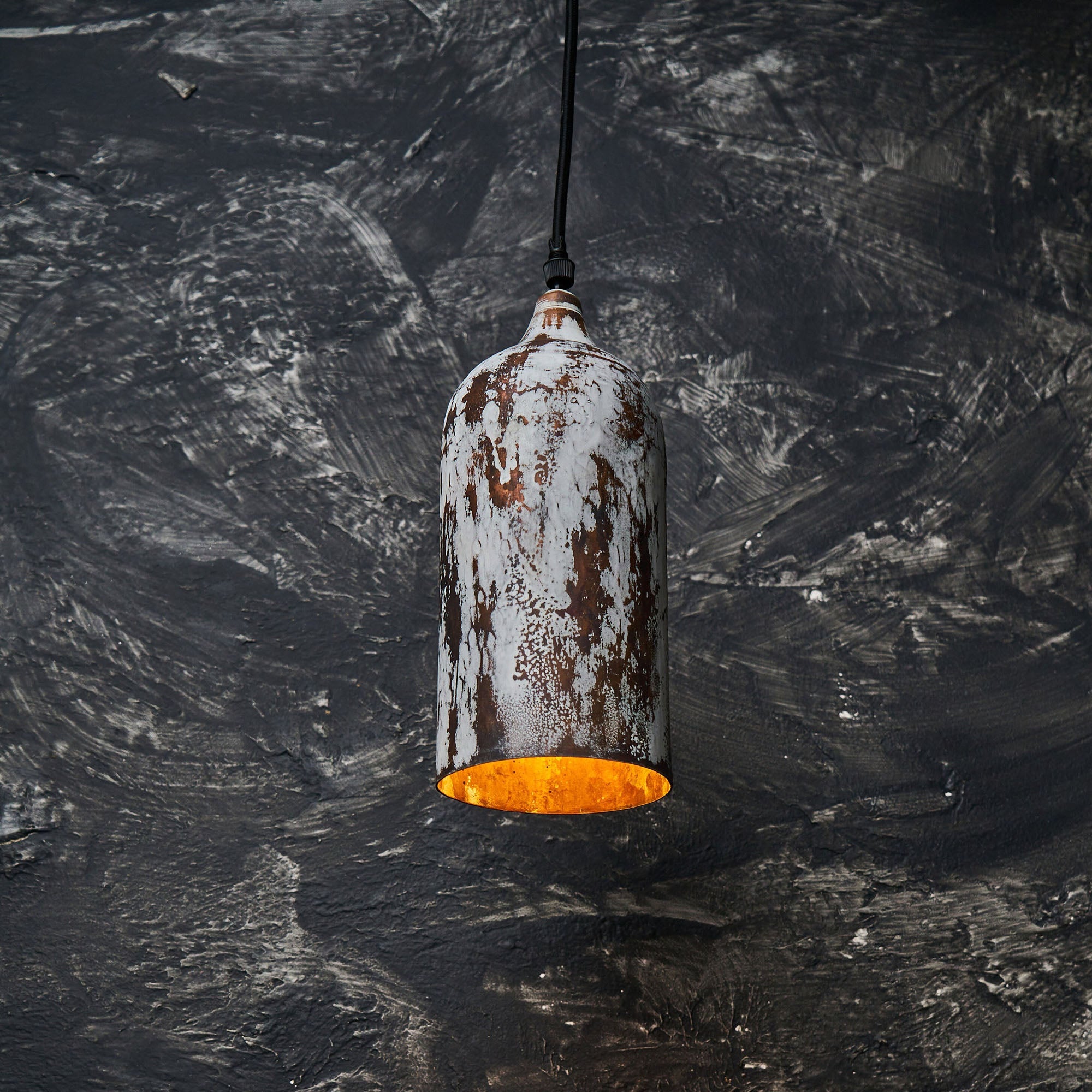 Patina Copper Pendant Light
