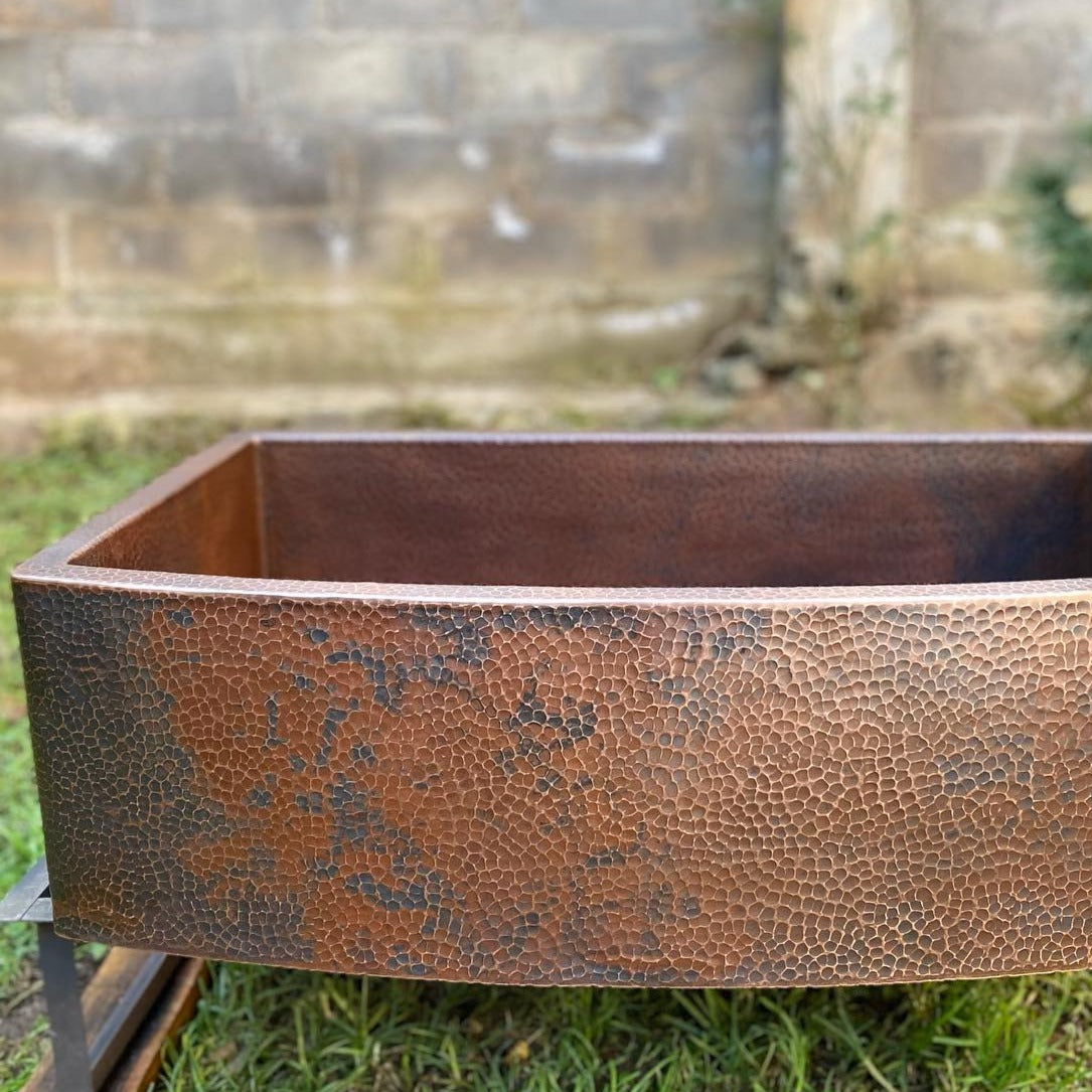 Rustic Copper Kitchen Sink