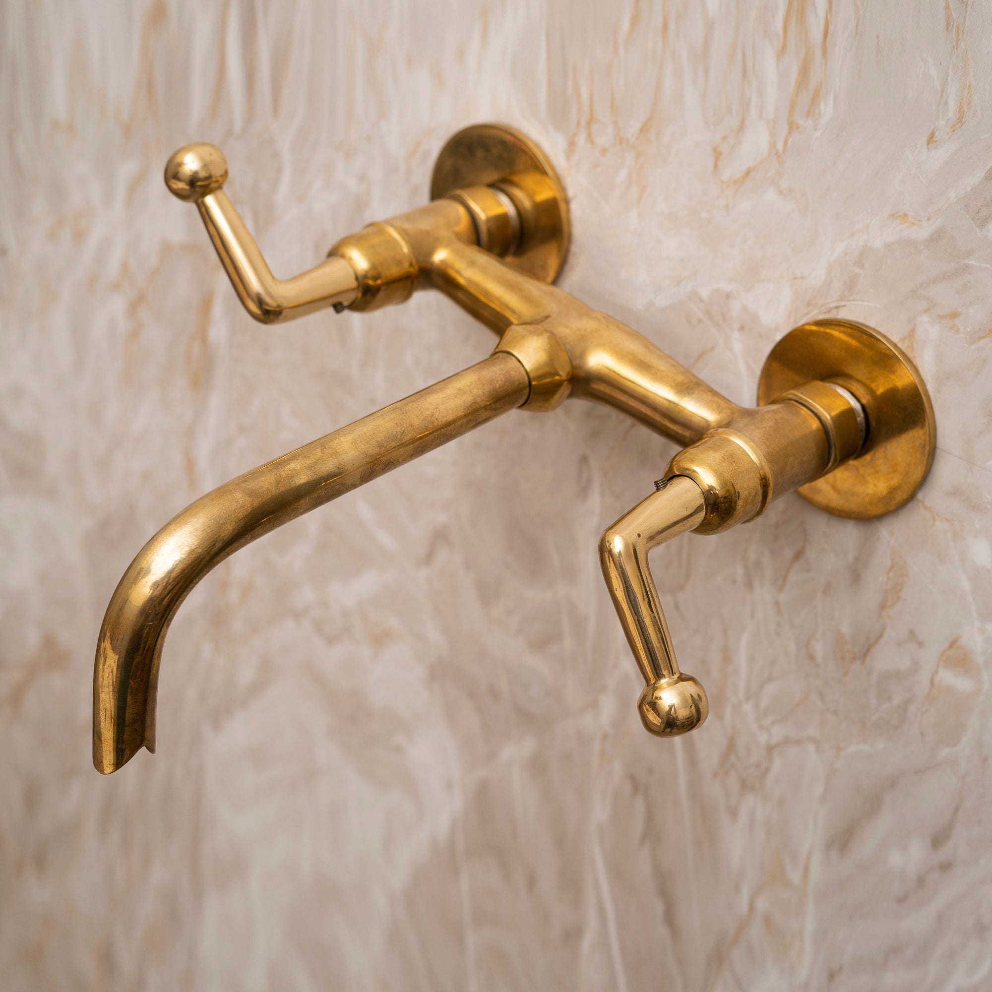 Unlacquered Brass Tub Filler