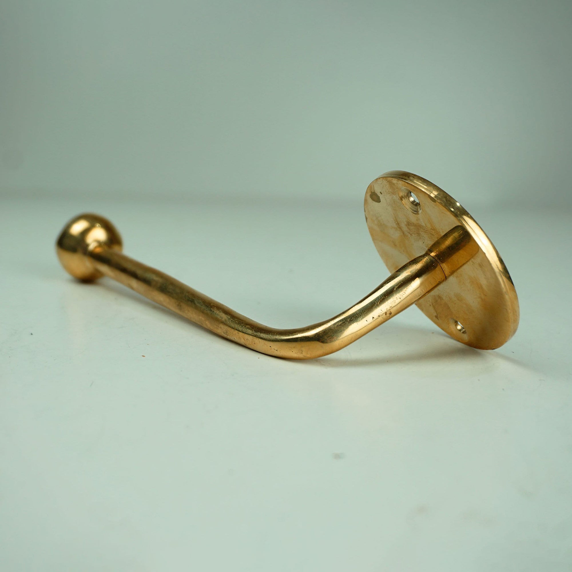 Unlacquered Brass Paper Towel Holder