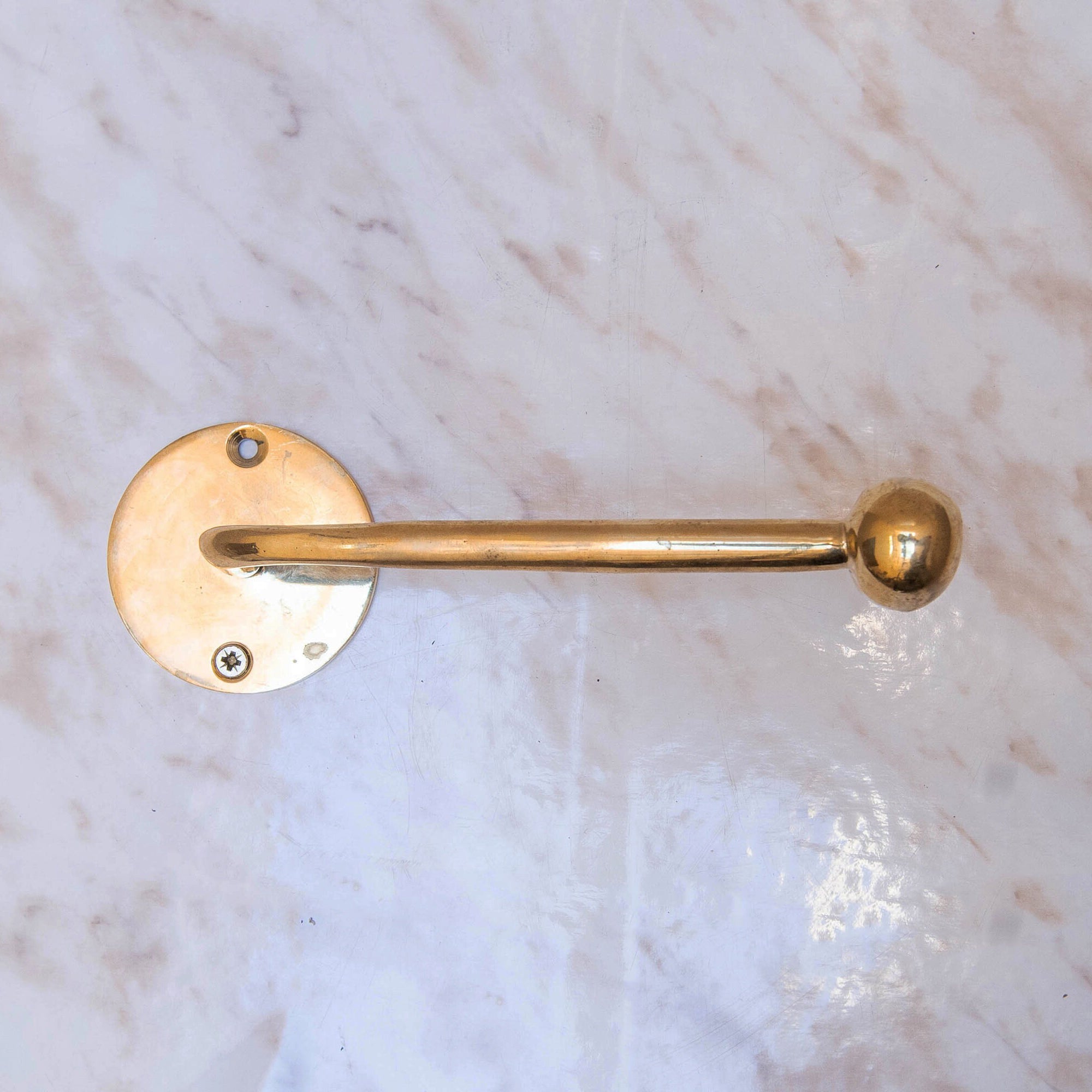Handmade Solid Brass Toilet Roll Holder