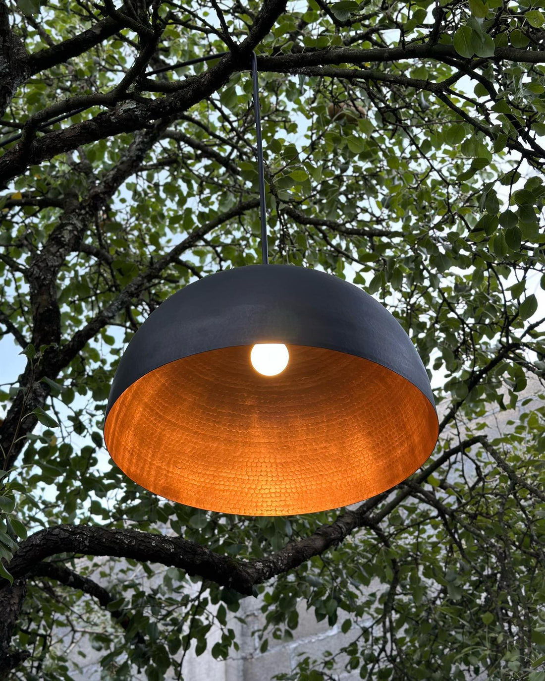 Vintage Copper Ceiling Light
