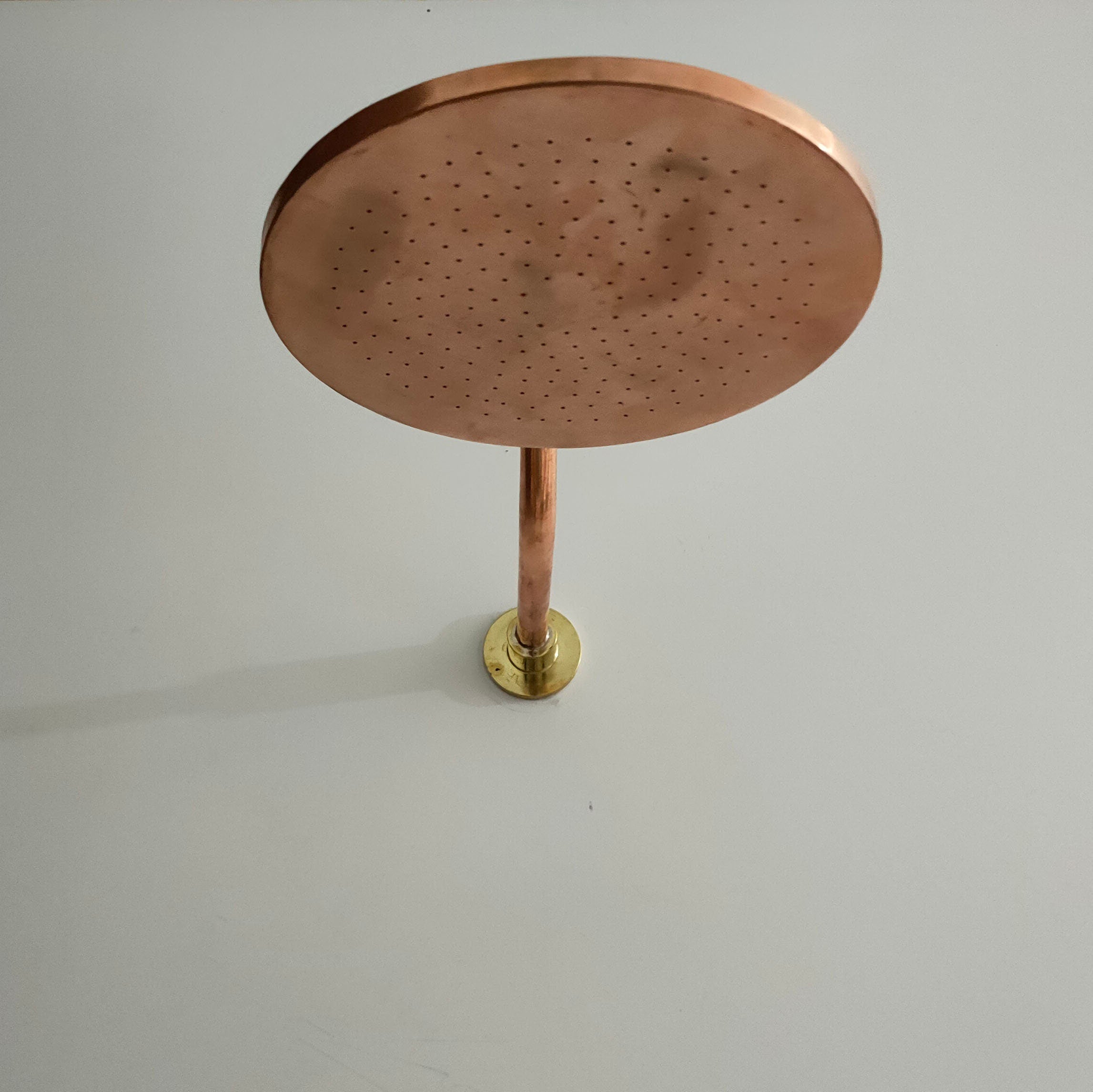 Vintage Copper Shower Fixture