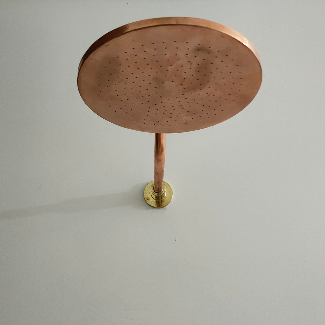 Vintage Copper Shower Fixture