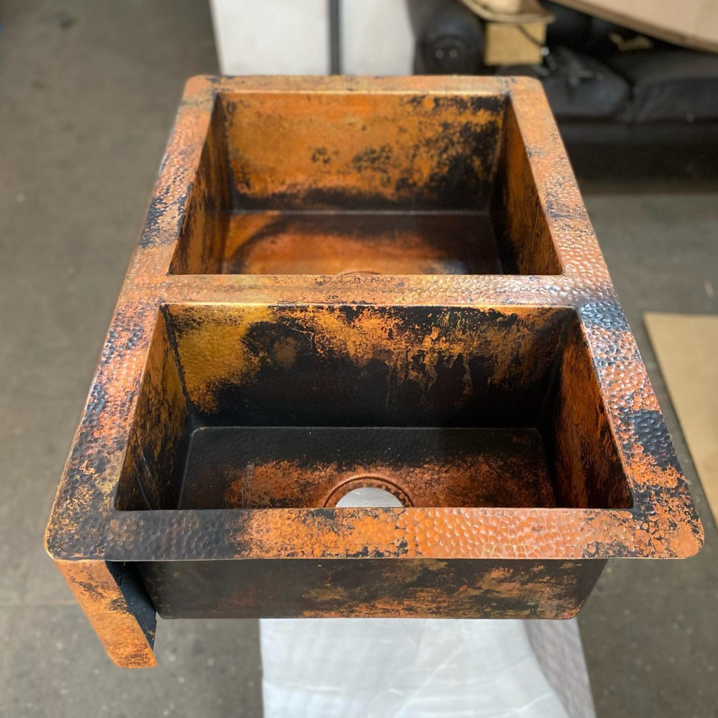 Custom Copper Kitchen Sink