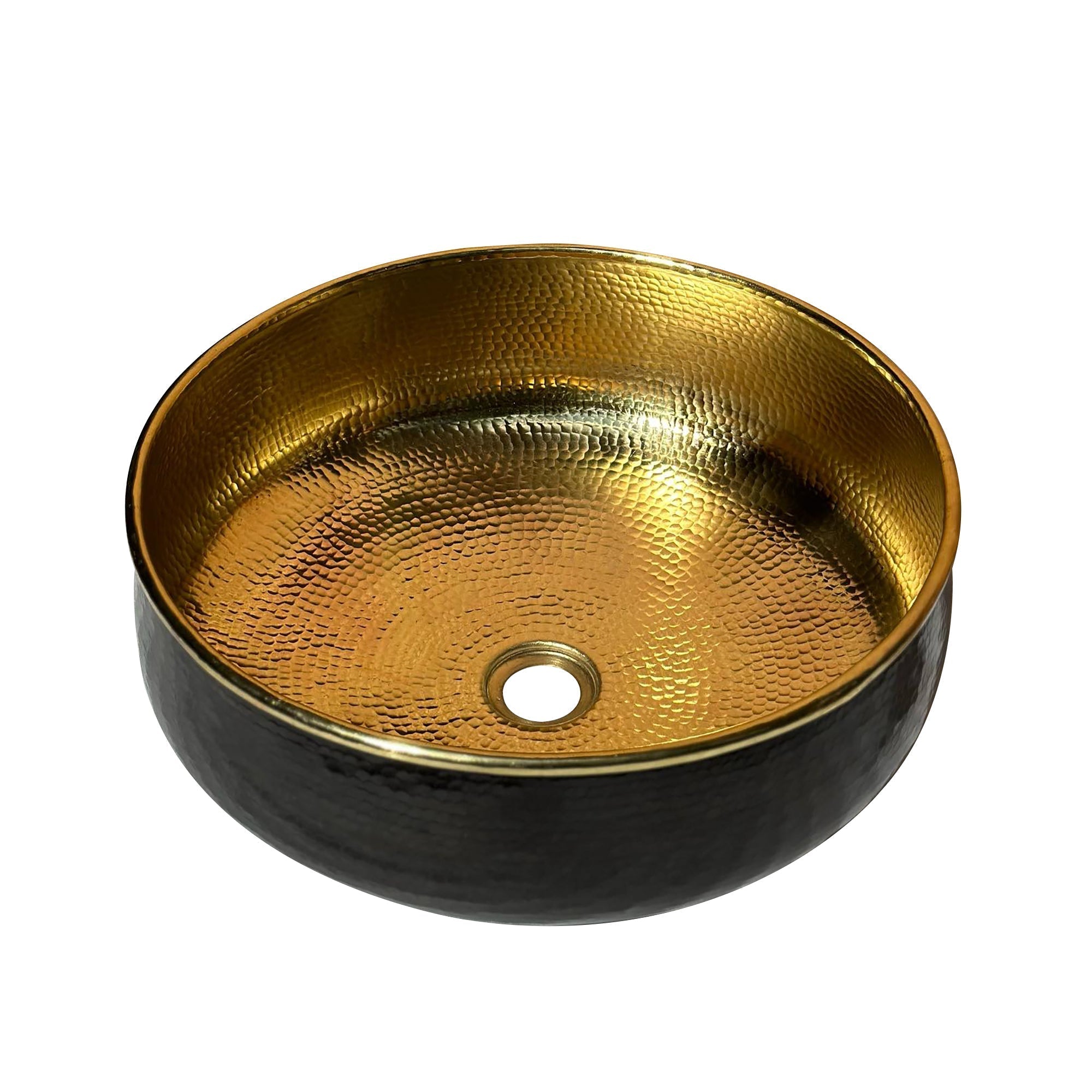 Handcrafted Black Brass Vessel Sink