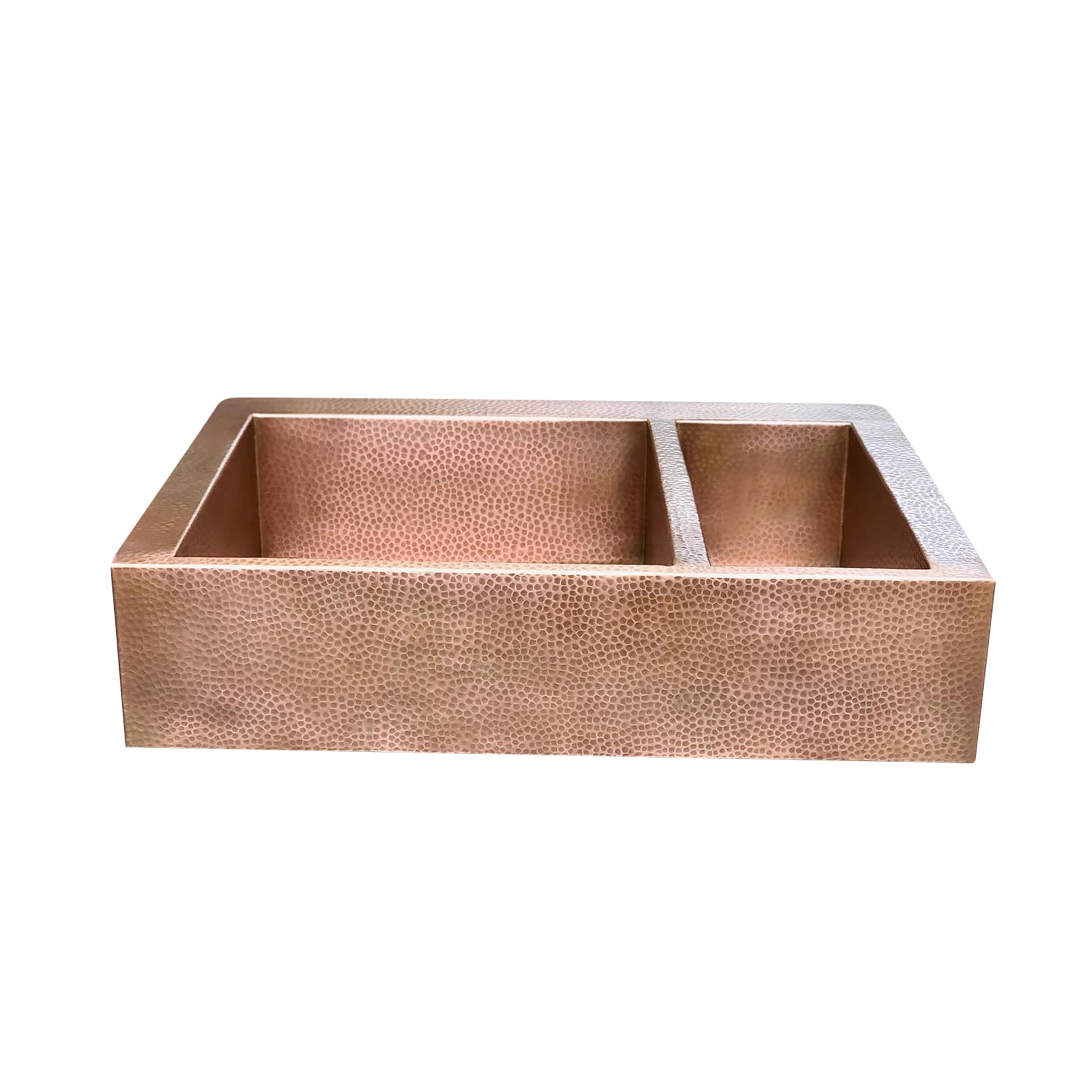 Hammered Copper Apron Sink