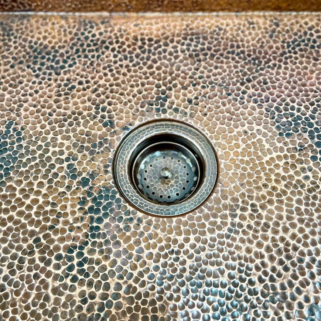 Single-basin top mount sink
