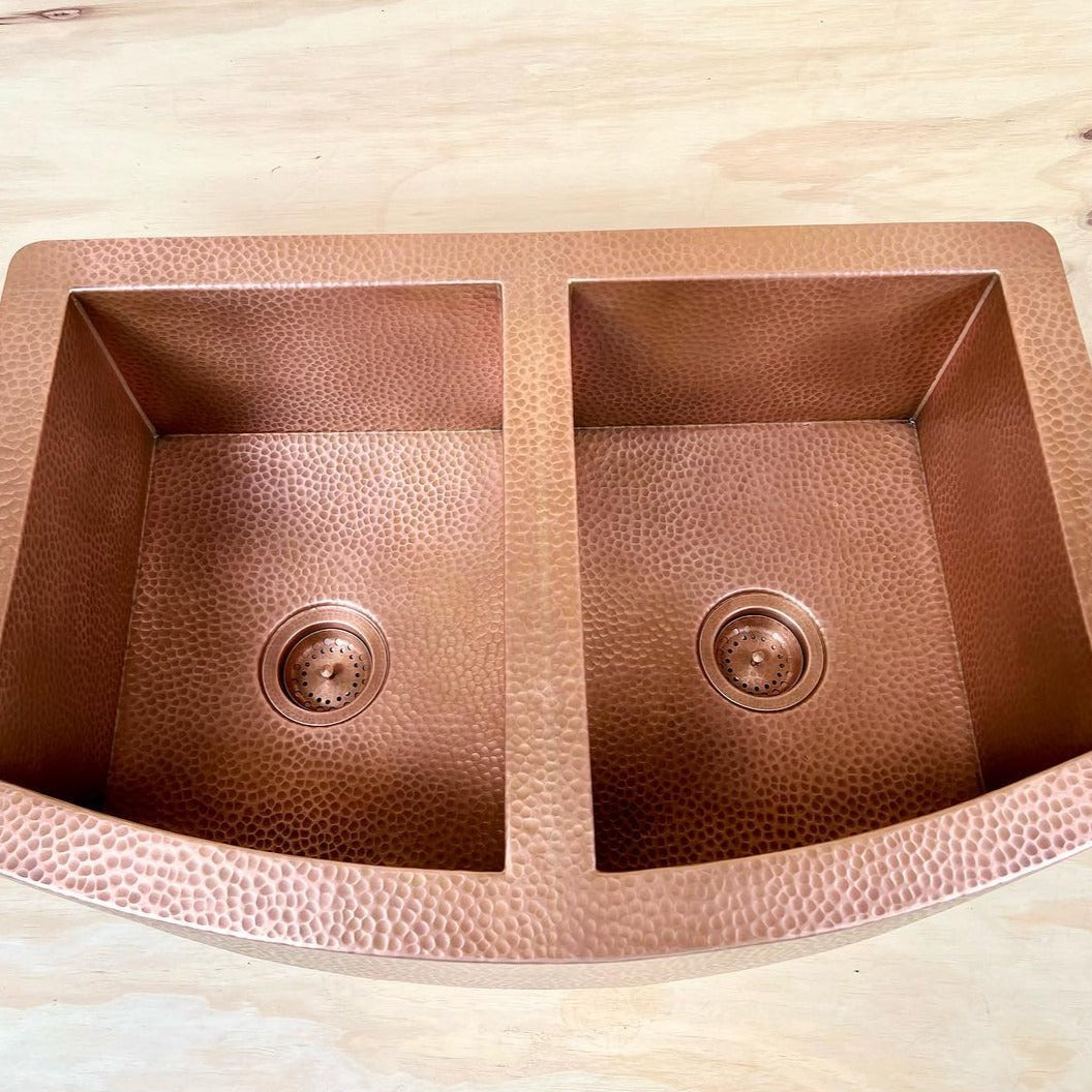Antique Copper Kitchen Sink