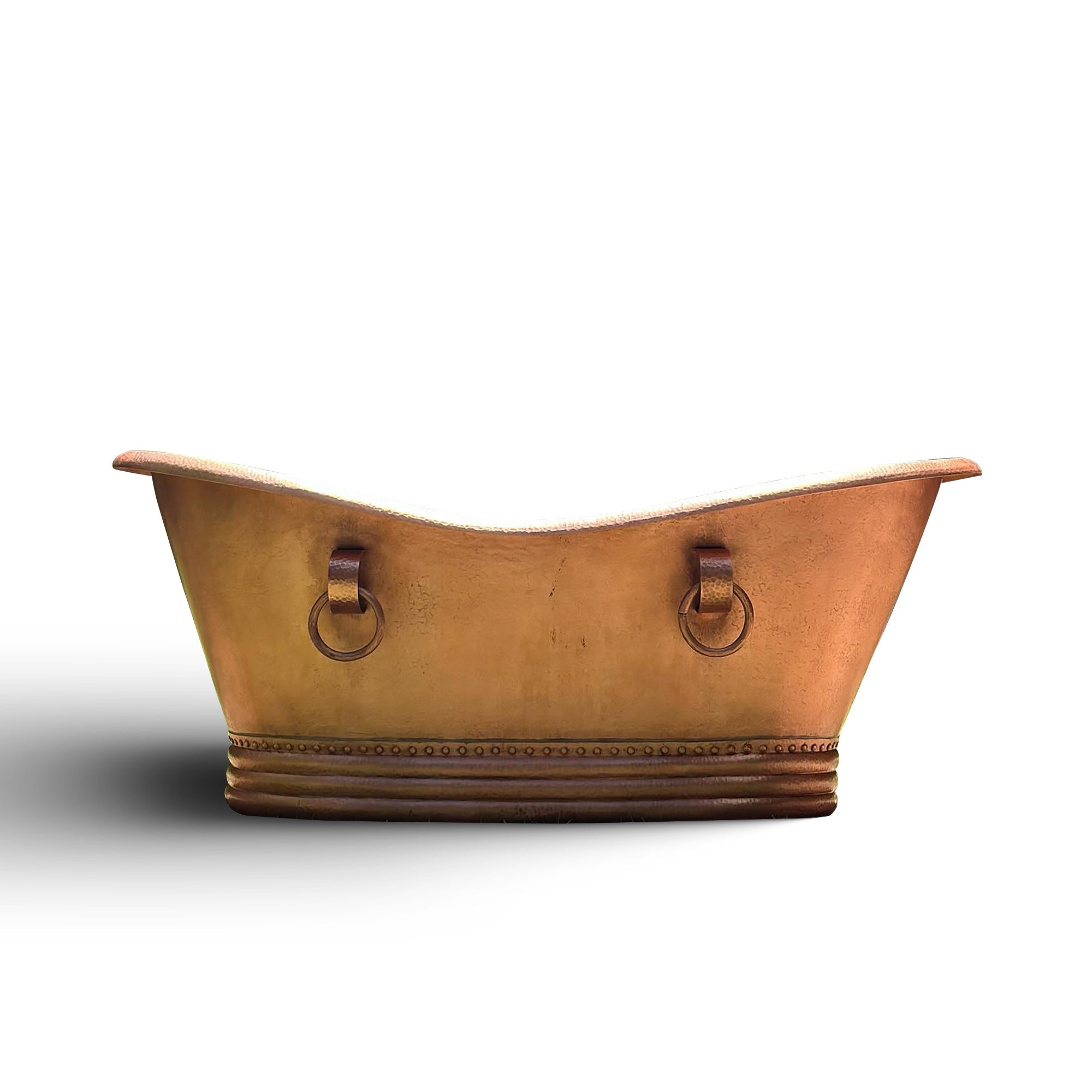 Freestanding copper tub
