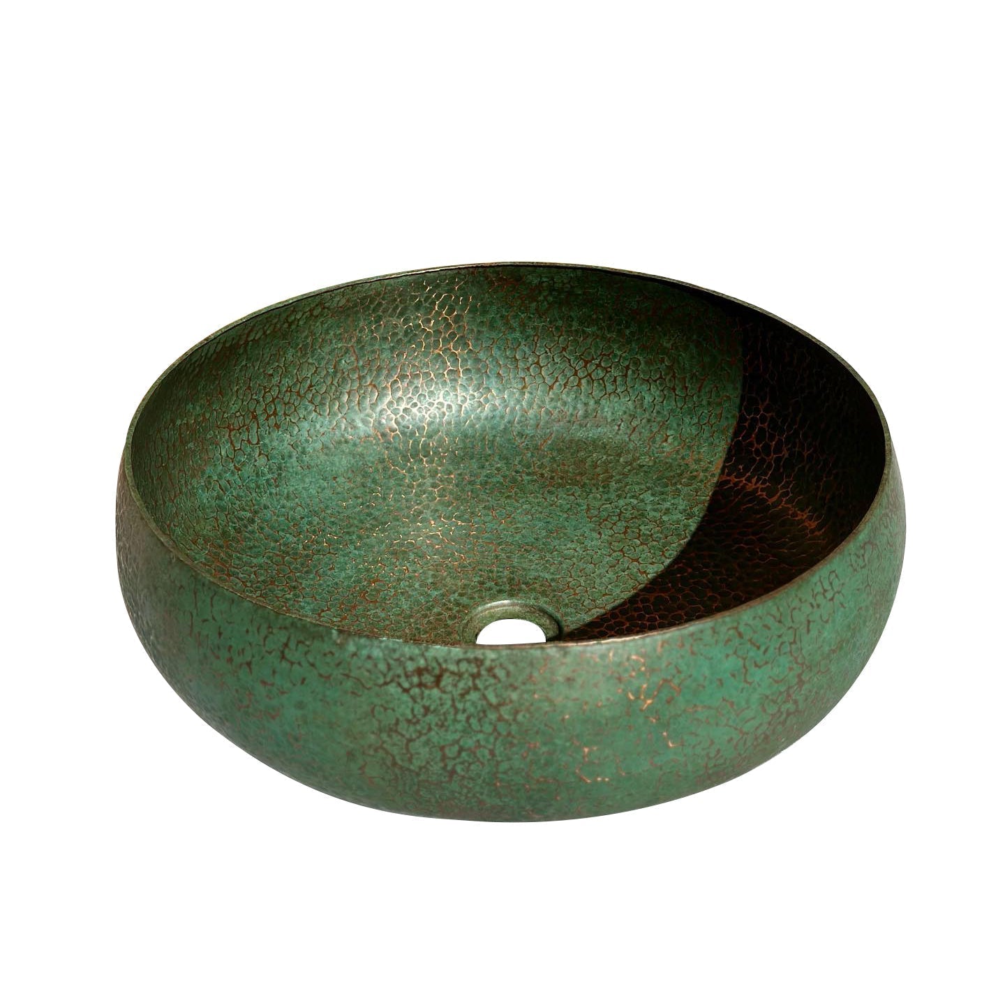 Hammered Copper Basin, Unique Bathroom Sink