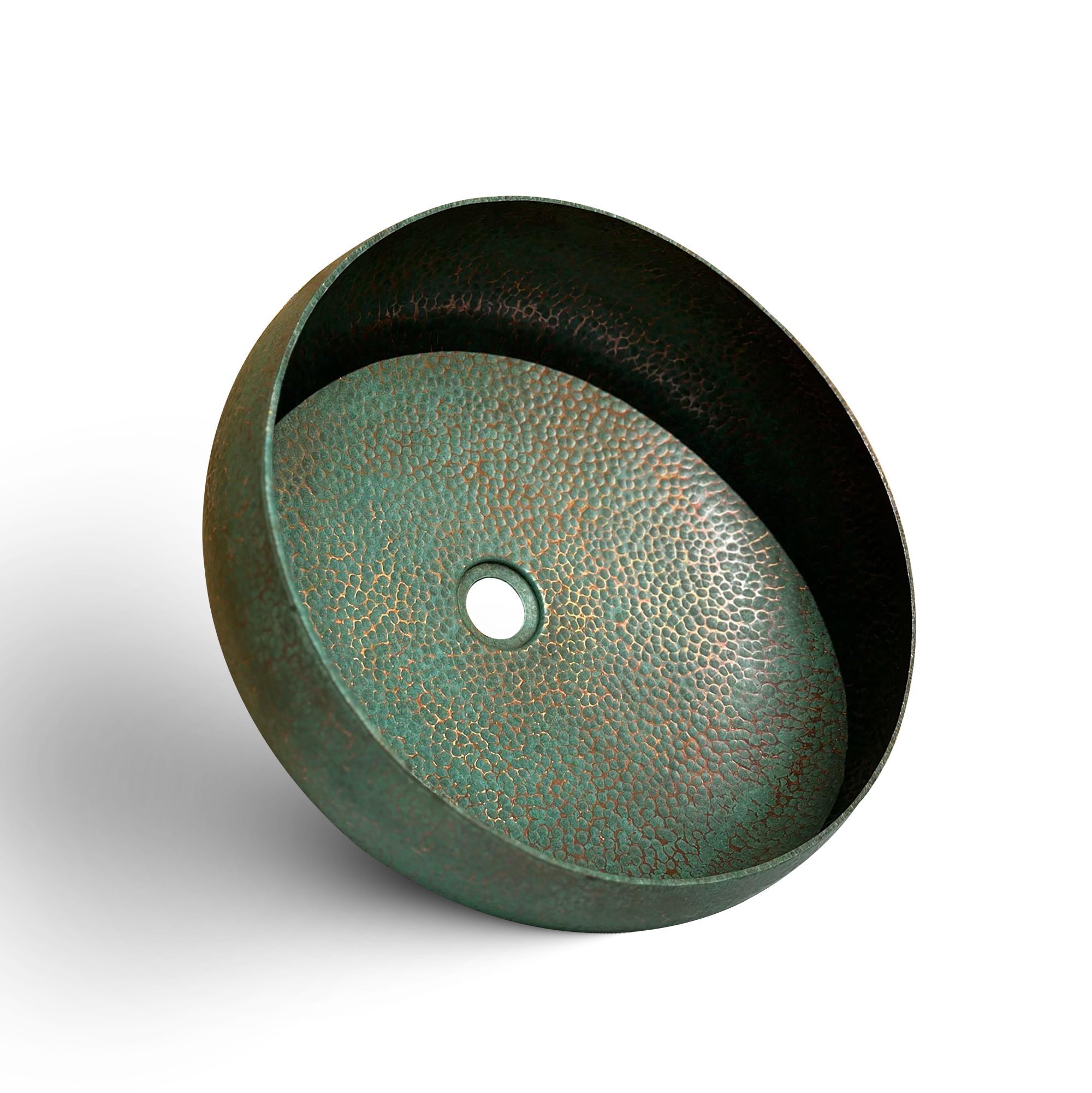 Oxidized Copper Vessel Sink